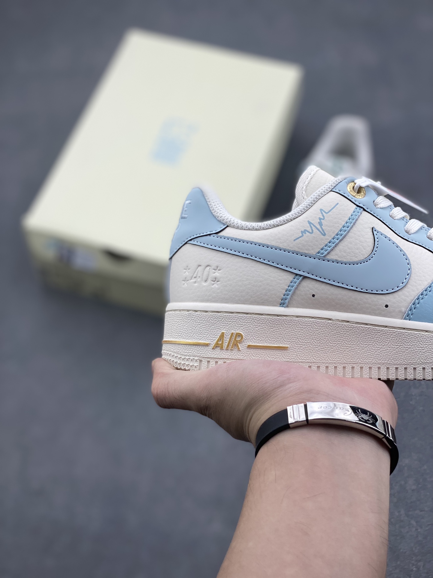 Nike Air Force 1 '07 Low Light Blue Sneakers DQ7582-101 6 i1727629873 871 1