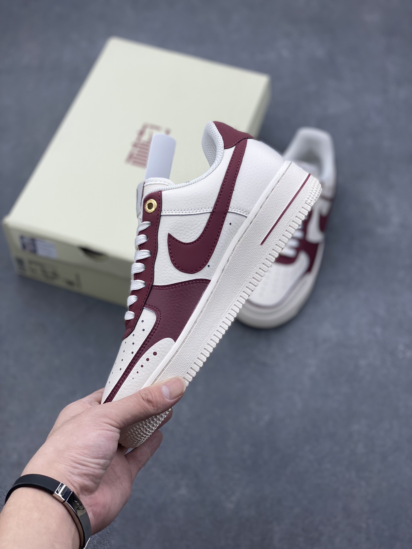Nike Air Force 1 '07 Low Burgundy Crush Sneakers - Classic Style 4 i1727629924 2430 2