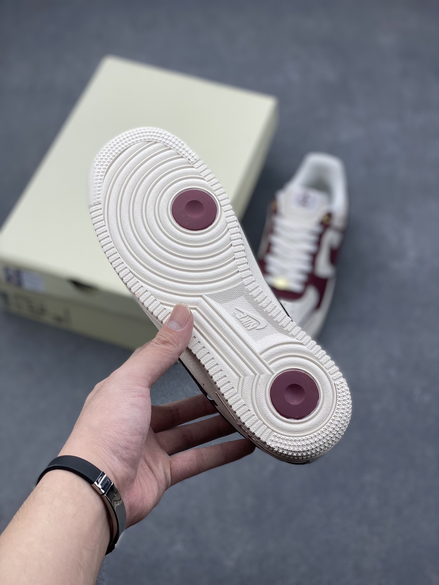 Nike Air Force 1 '07 Low Burgundy Crush Sneakers - Classic Style 7 i1727629924 4545 1