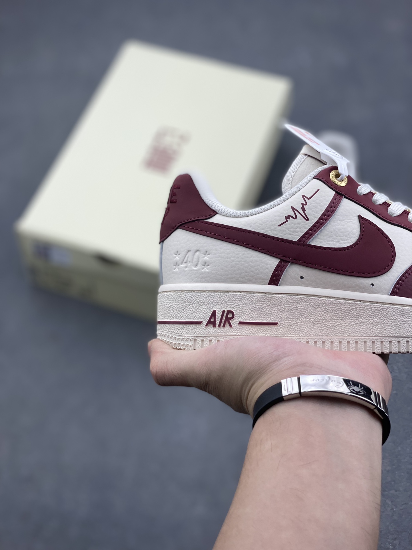 Nike Air Force 1 '07 Low Burgundy Crush Sneakers - Classic Style 6 i1727629925 8965 3