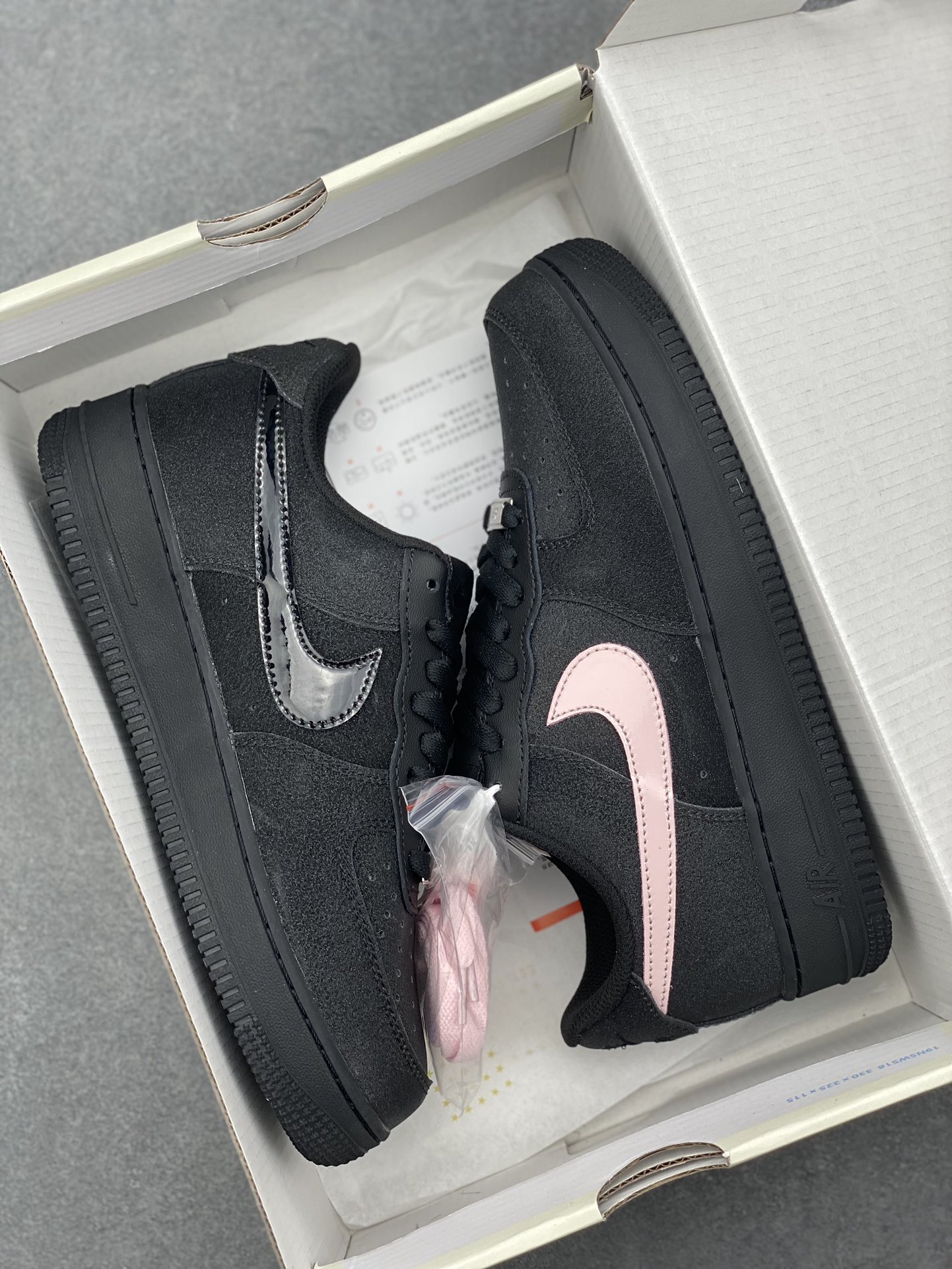 Nike Air Force 1 '07 Low Black Pink Sneaker - Full Starry Sky Design 10 i1727931730 819 8