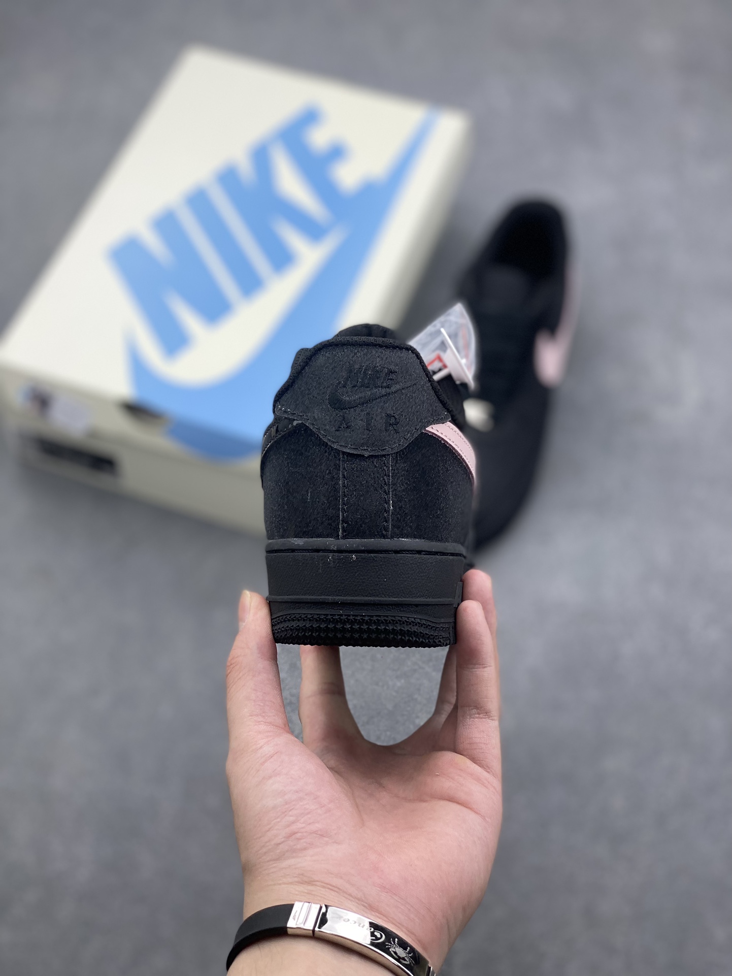 Nike Air Force 1 '07 Low Black Pink Sneaker - Full Starry Sky Design 5 i1727931730 9161 0