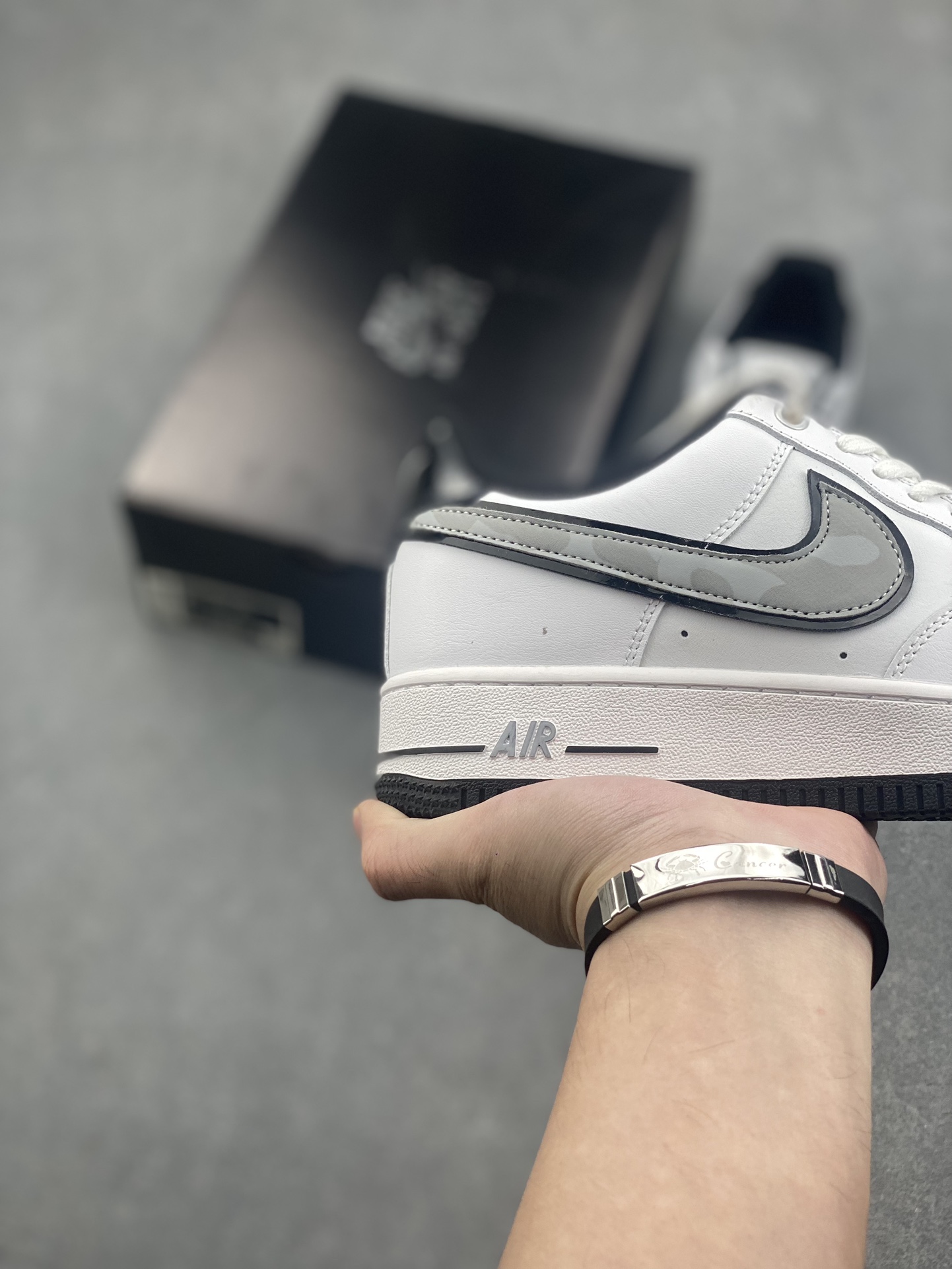 Nike Air Force 1 Low White Silver Swoosh Casual Sneakers DC8873-101 6 i1727993544 6045 3
