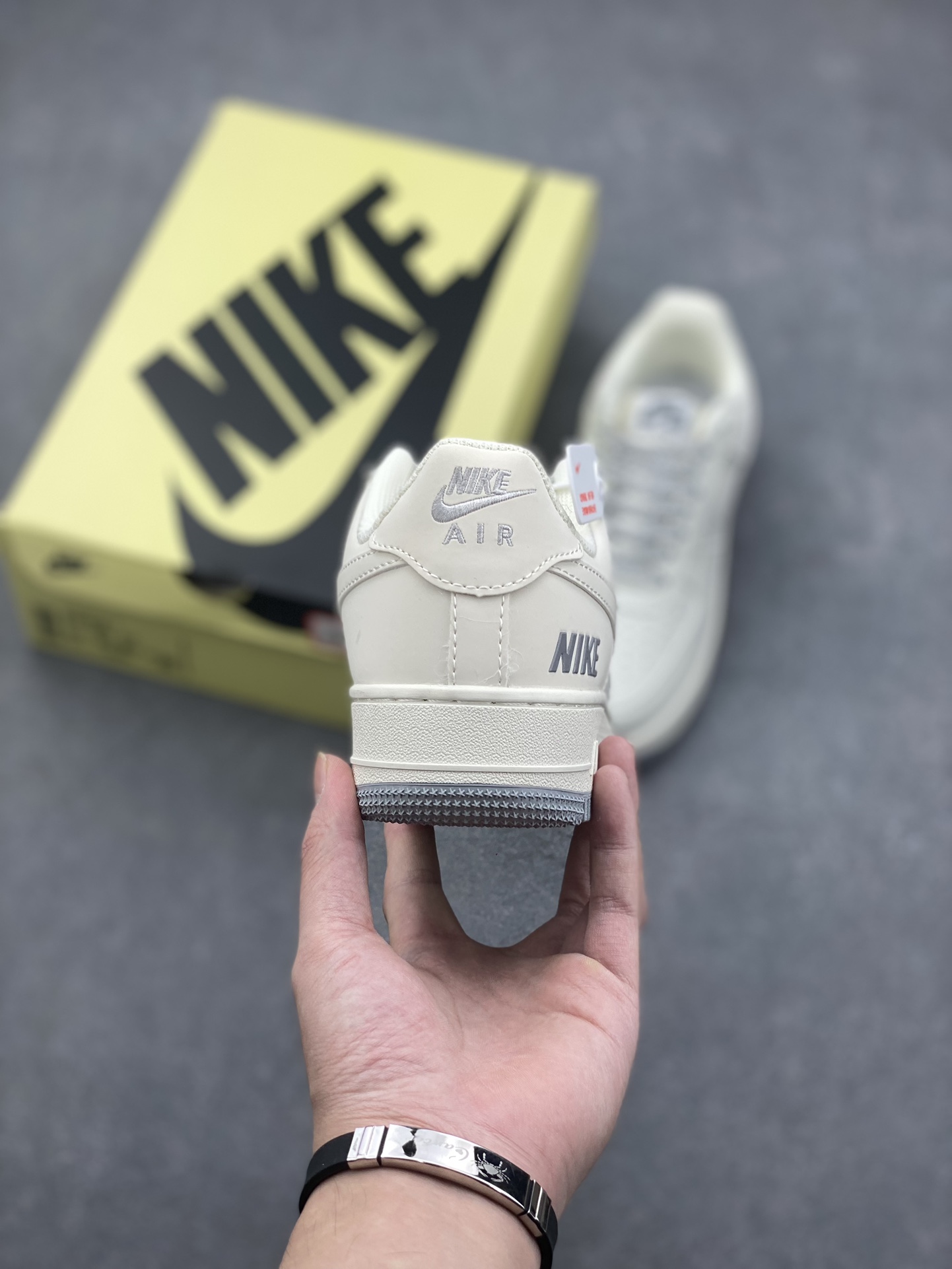 Nike Air Force 1 Low '07 'Nike' Triple Swoosh Ivory Sneakers TV2306-255 5 i1728072416 1650 2