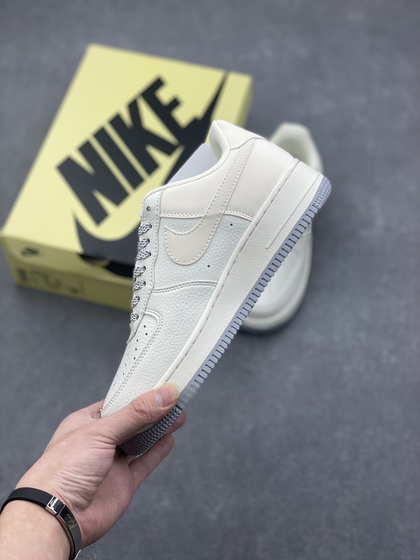 Nike Air Force 1 Low '07 'Nike' Triple Swoosh Ivory Sneakers TV2306-255 4 i1728072416 691 4