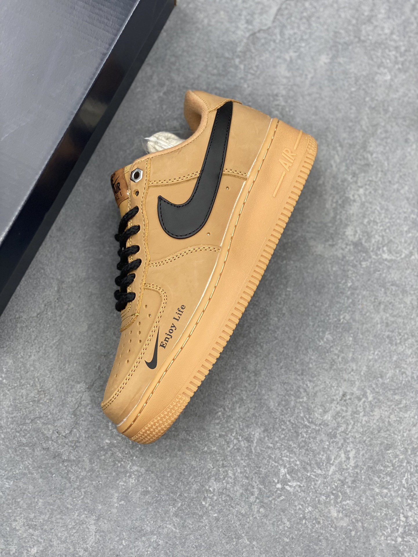 Nike Air Force 1 Low '07 Brown Black "Enjoy Life" - Style FZ7372-200 8 i1728072539 2009 7