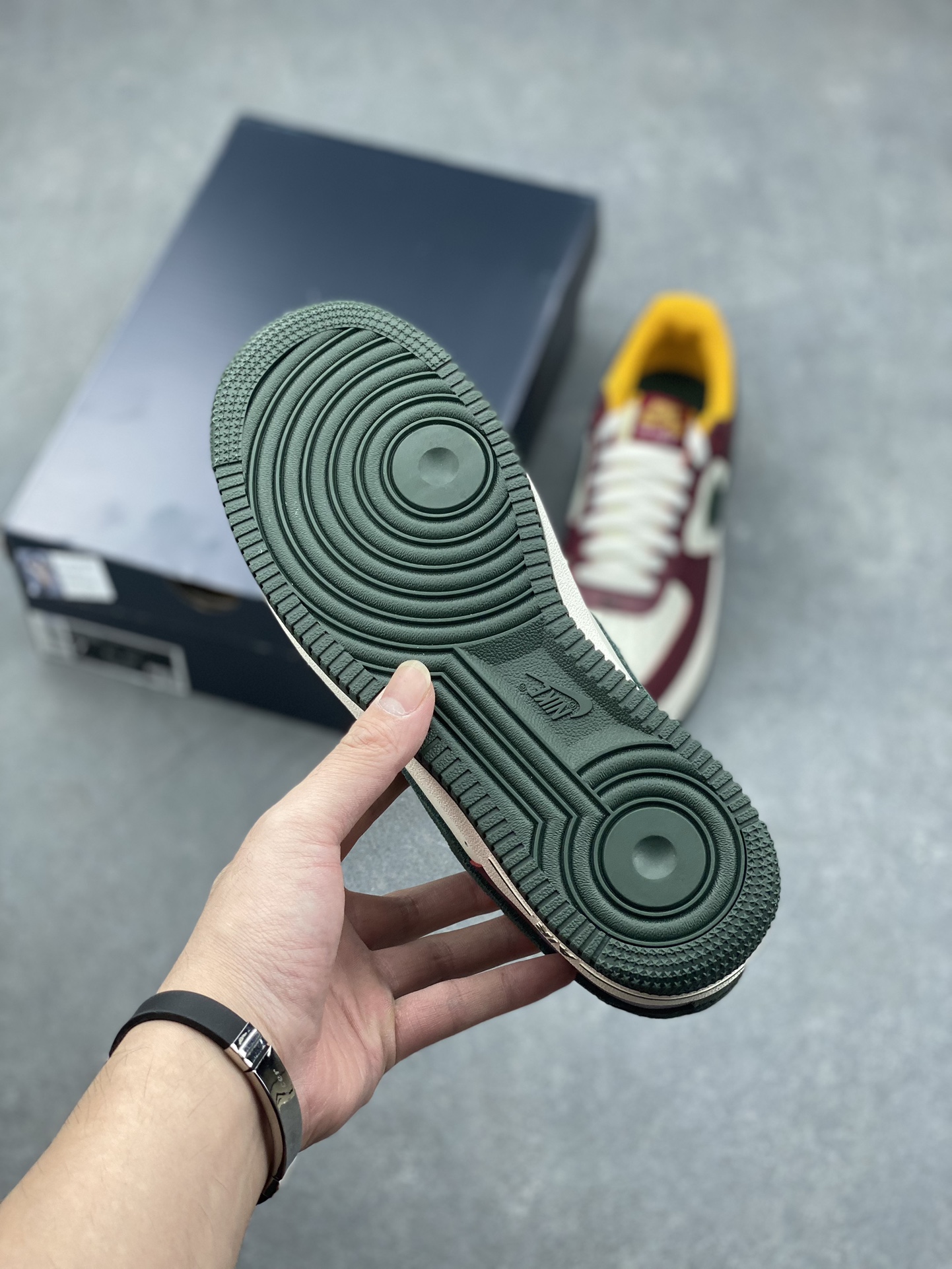 Nike Air Force 1 Low '07 - Burgundy/Green Accent - Classic Comfort & Style 7 i1728072715 1293 0