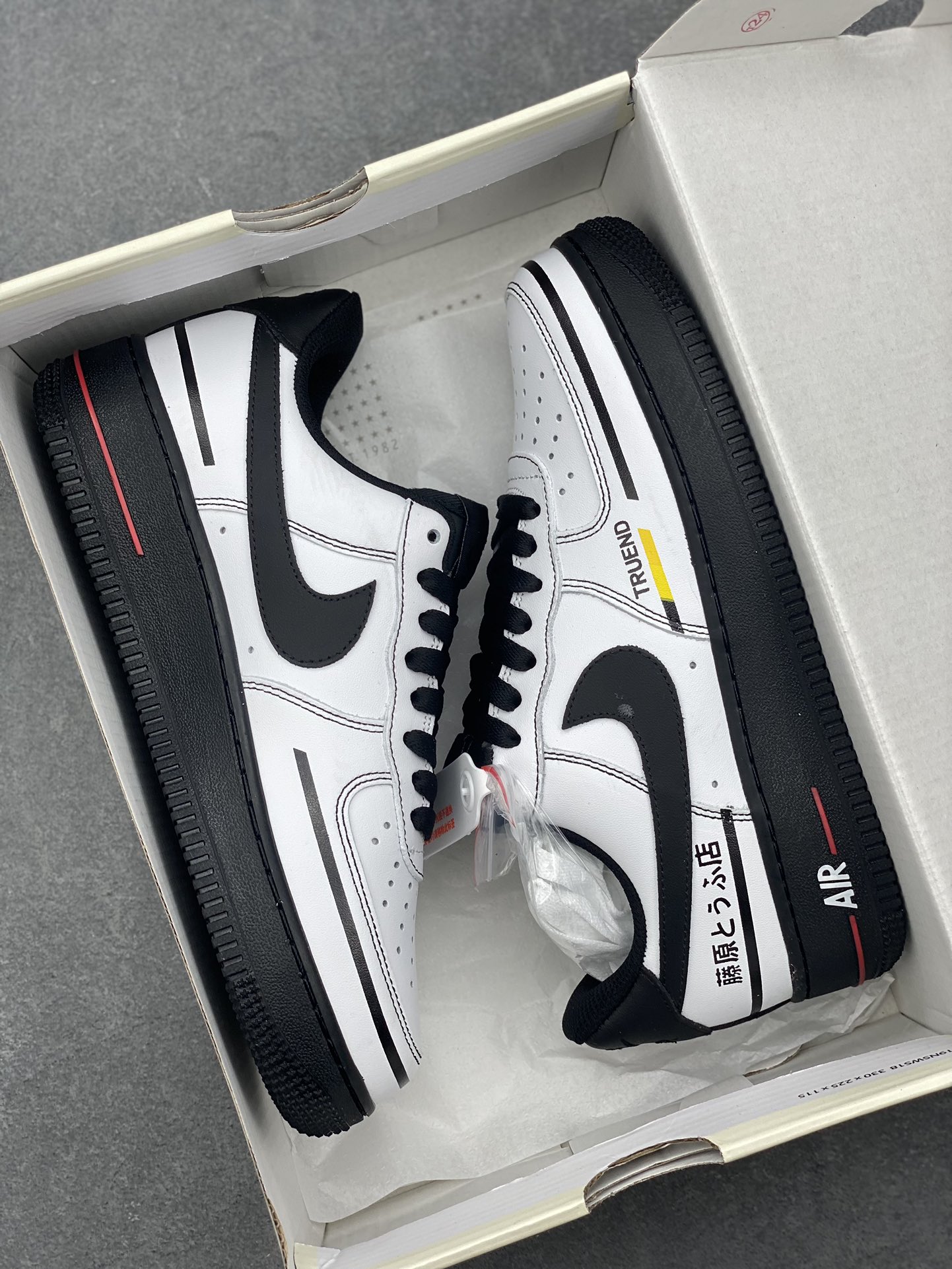 Nike Air Force 1 Low White Black Casual Sneakers CW2288-019 All Size 10 i1728072823 3331 7