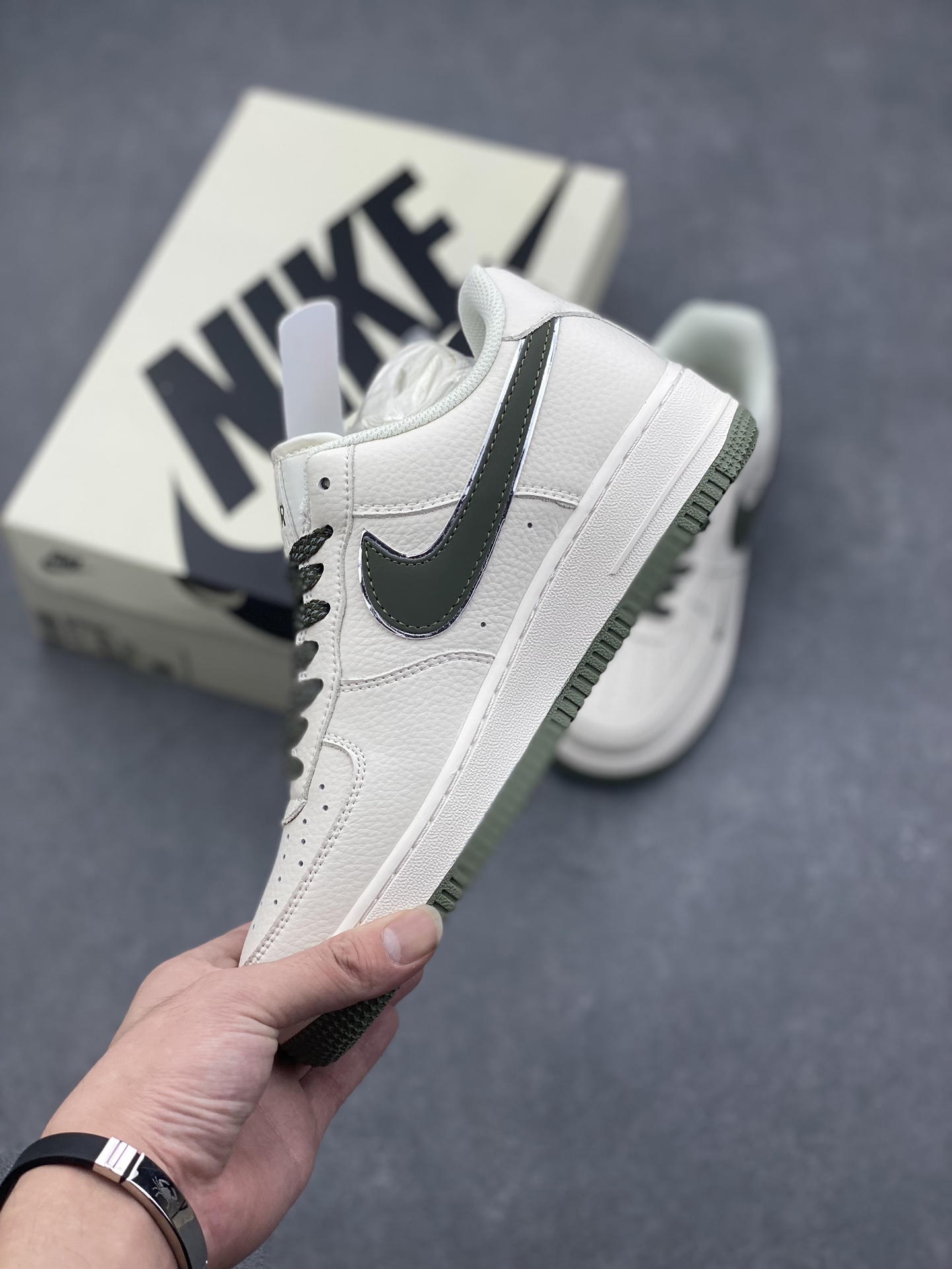 Nike Air Force 1 Low '07 "QR Code" Light Green Basketball Shoes CU1836-966 4 i1728161366 2305 6