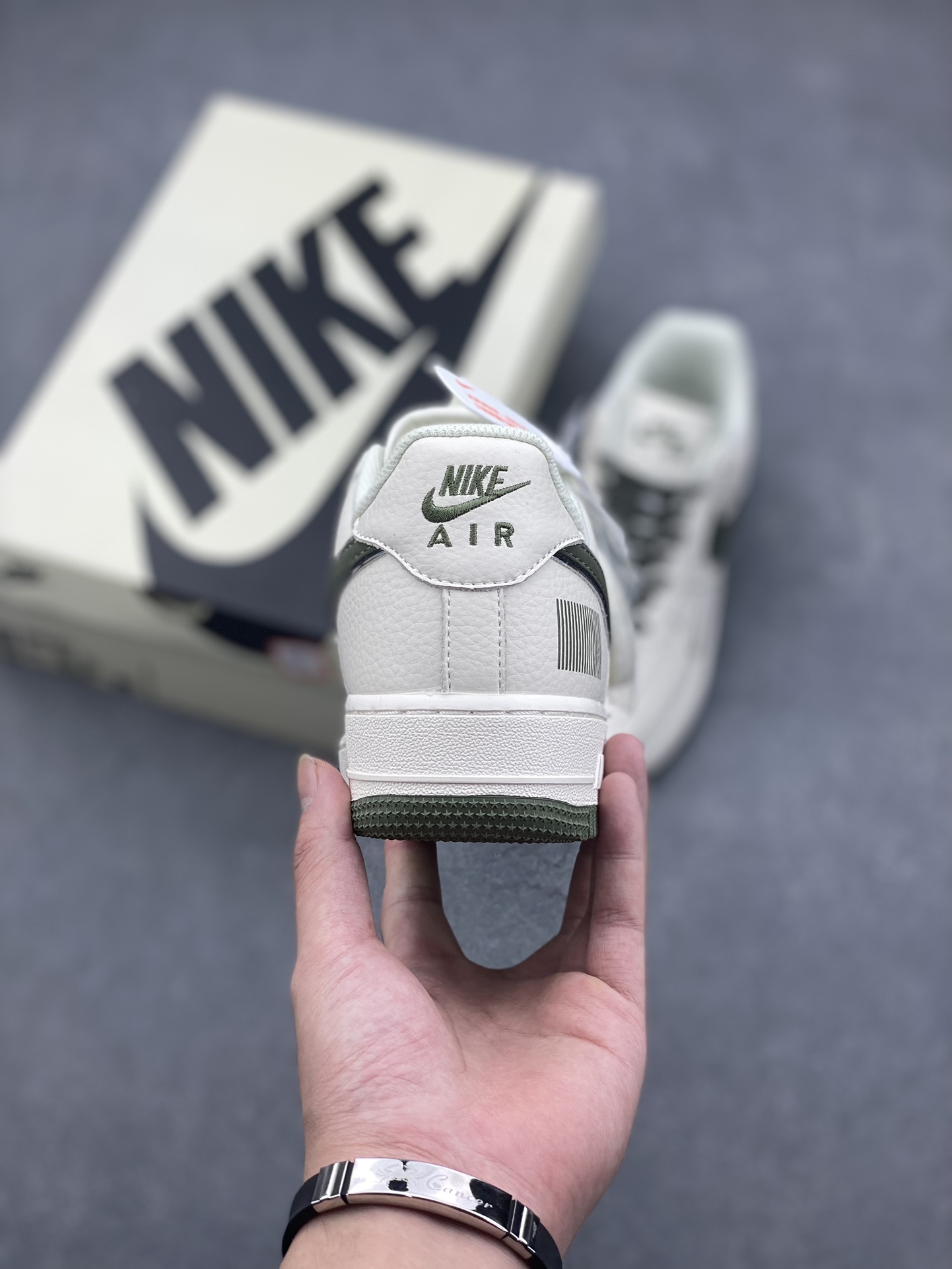 Nike Air Force 1 Low '07 "QR Code" Light Green Basketball Shoes CU1836-966 5 i1728161366 7236 5