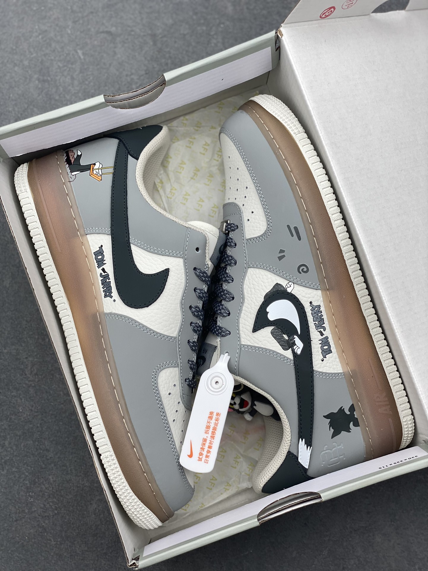 Nike Air Force 1 '07 Low Tom and Jerry Custom Casual Sneakers CW1888-806 10 i1728162185 7580 6