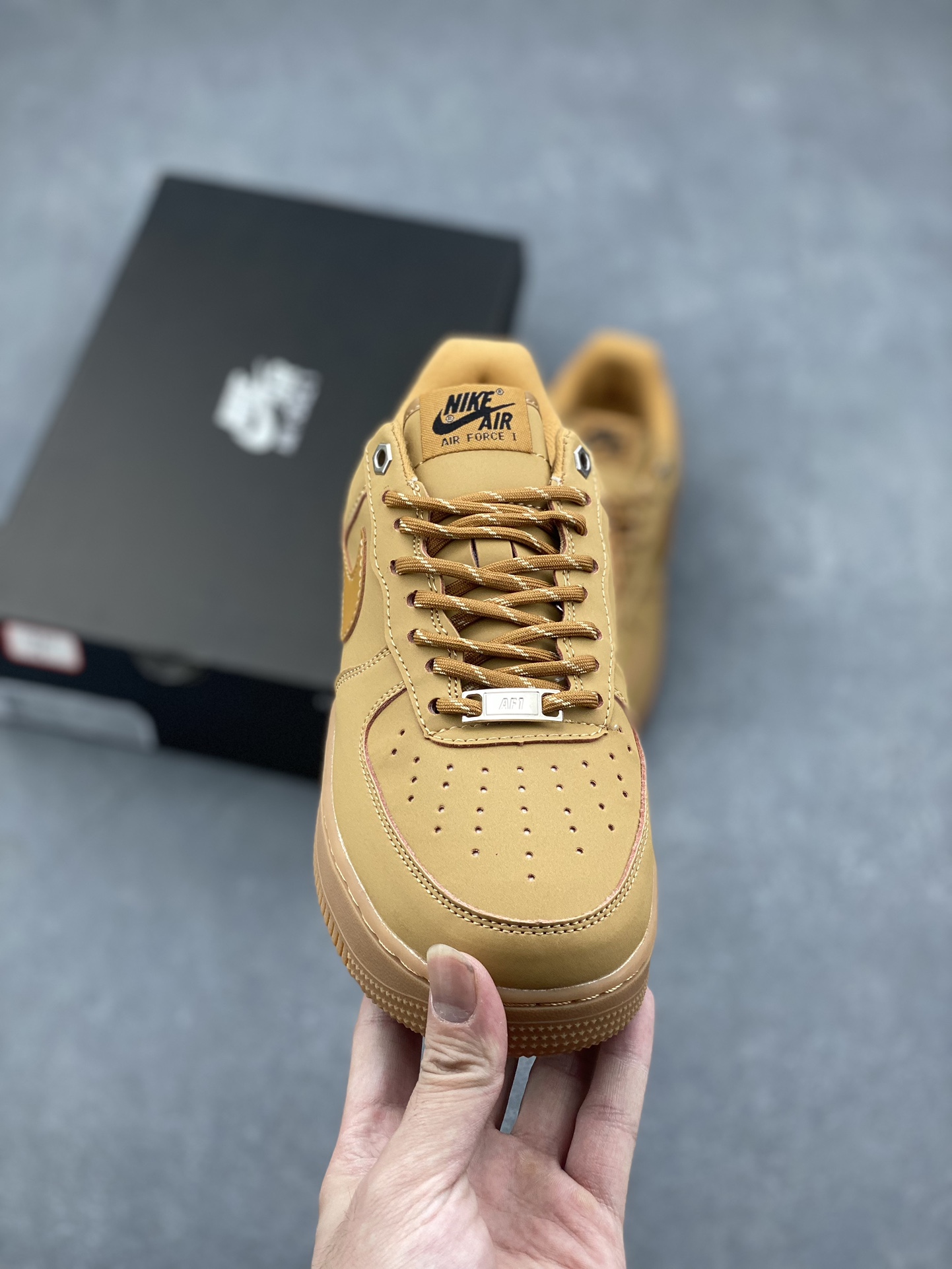 Nike Air Force 1 Low '07 Wheat Casual Shoes CJ9179-200 - Classic Style 3 i1728162618 1150 7