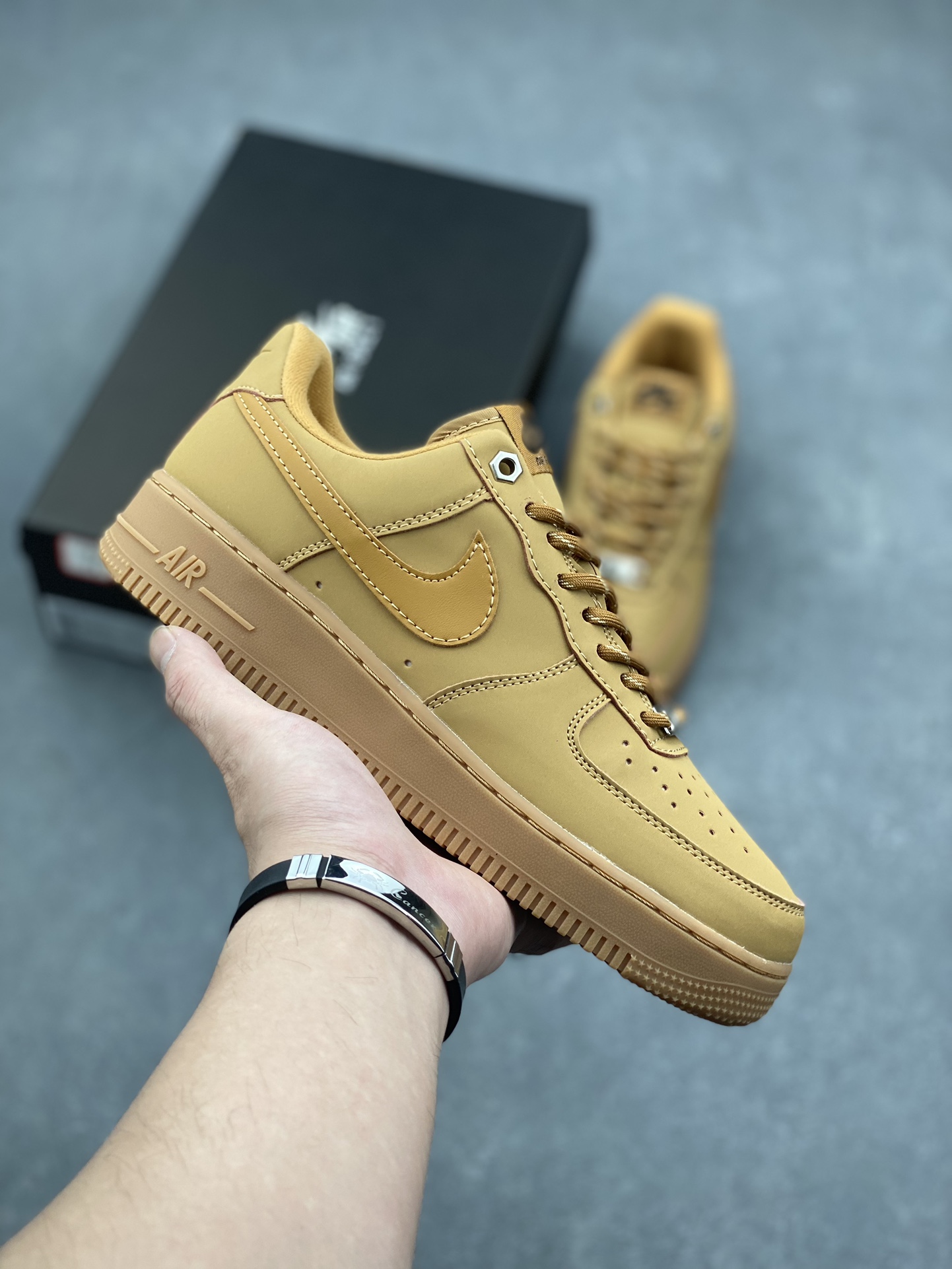 Nike Air Force 1 Low '07 Wheat Casual Shoes CJ9179-200 - Classic Style 2 i1728162618 268 4
