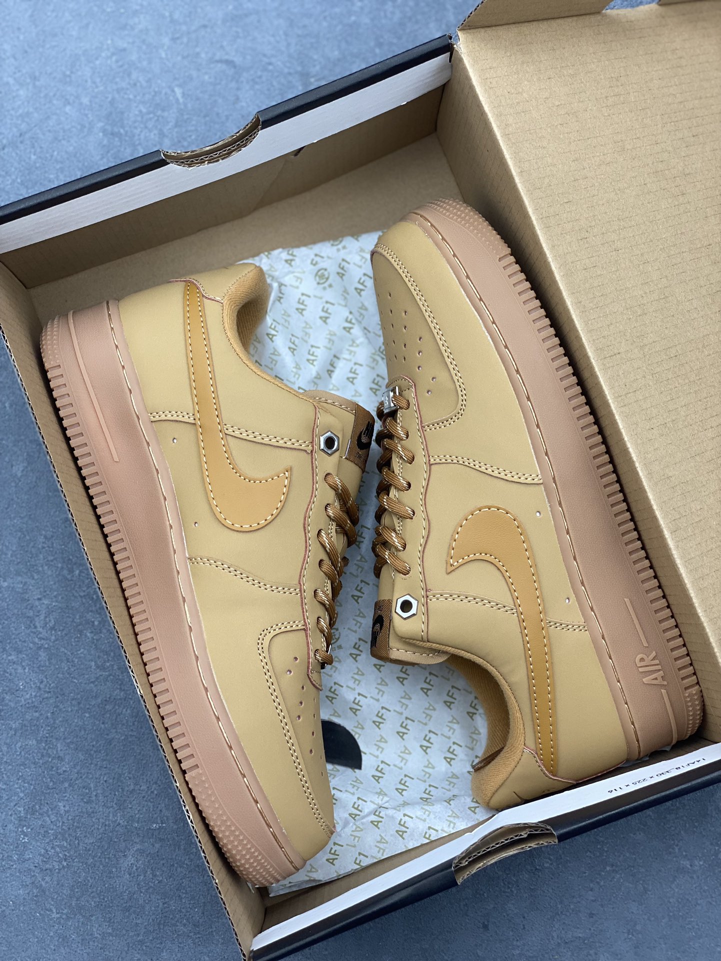 Nike Air Force 1 Low '07 Wheat Casual Shoes CJ9179-200 - Classic Style 10 i1728162618 3506 8