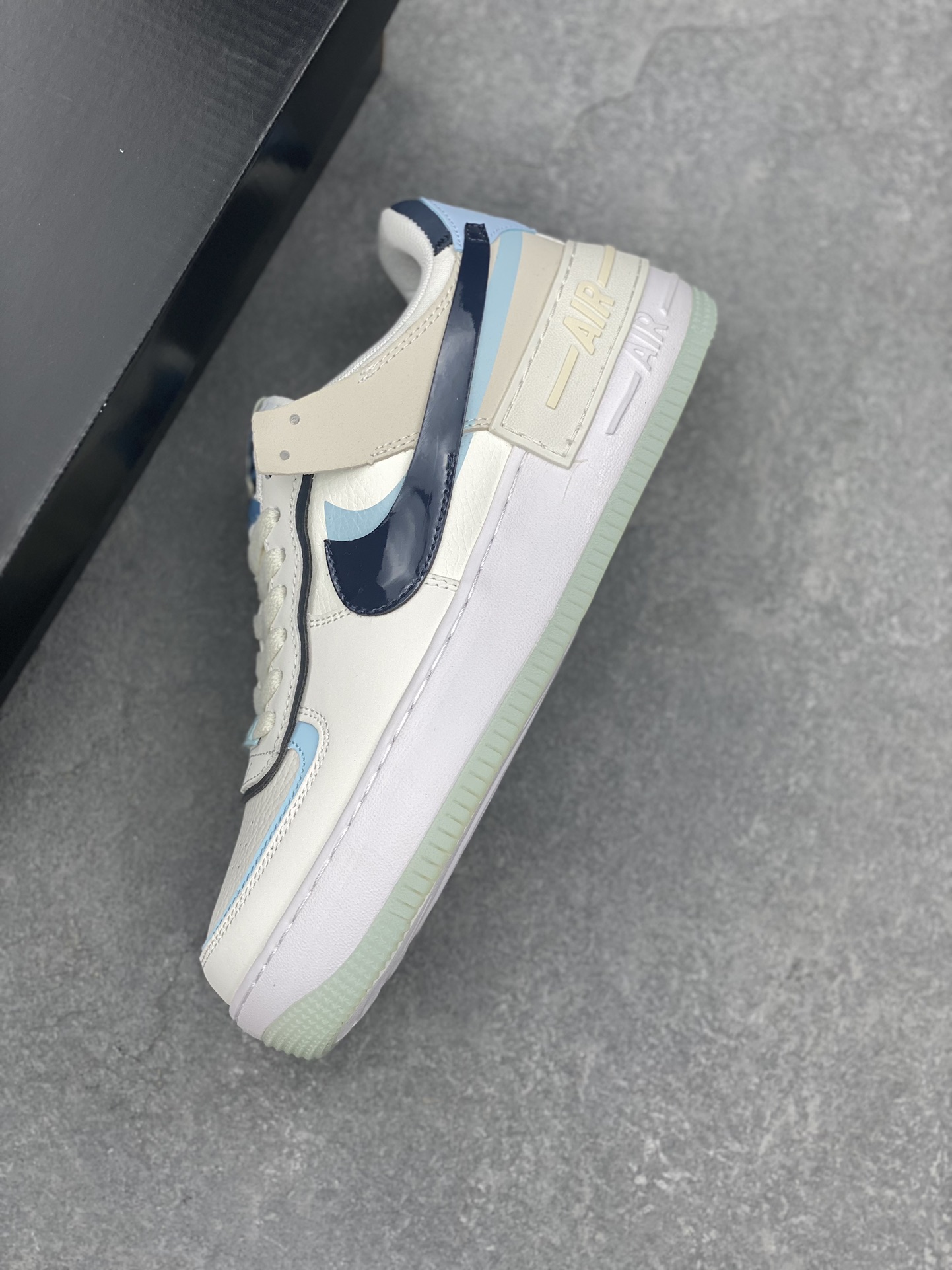 Nike Air Force 1 Shadow Pale Ivory Celestine Blue Women's Shoes DZ1847-107 8 i1728250102 2300 7