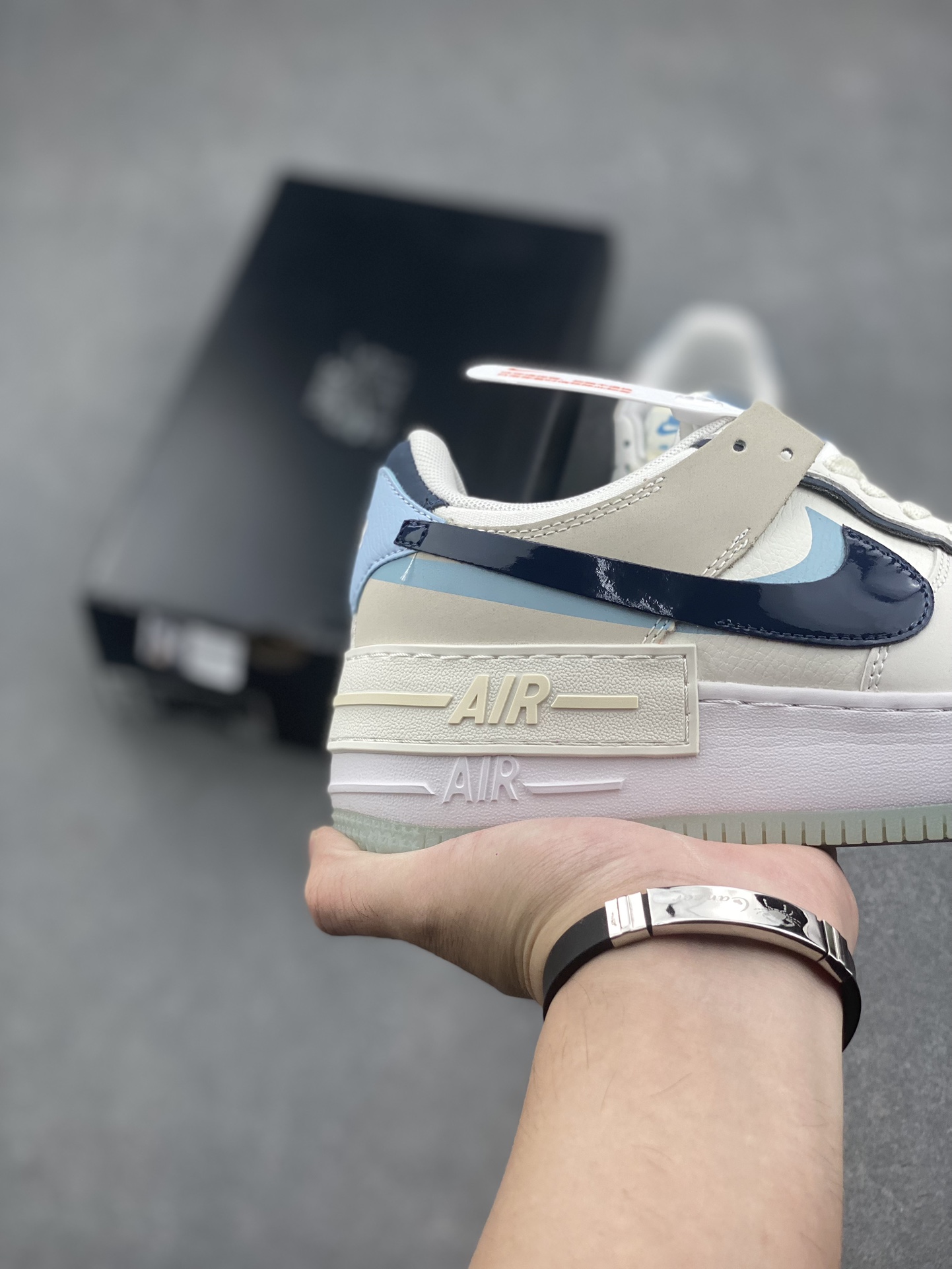 Nike Air Force 1 Shadow Pale Ivory Celestine Blue Women's Shoes DZ1847-107 6 i1728250102 3088 2