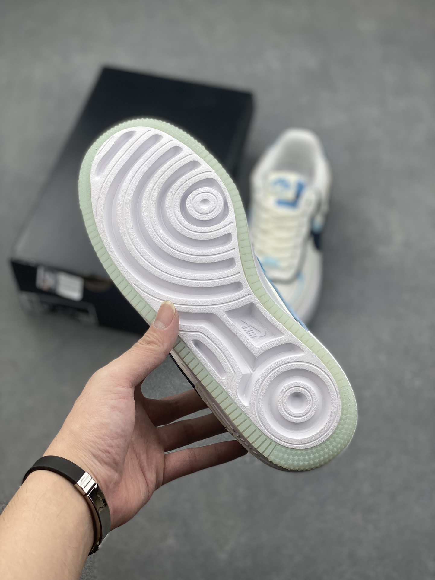 Nike Air Force 1 Shadow Pale Ivory Celestine Blue Women's Shoes DZ1847-107 7 i1728250102 5794 3