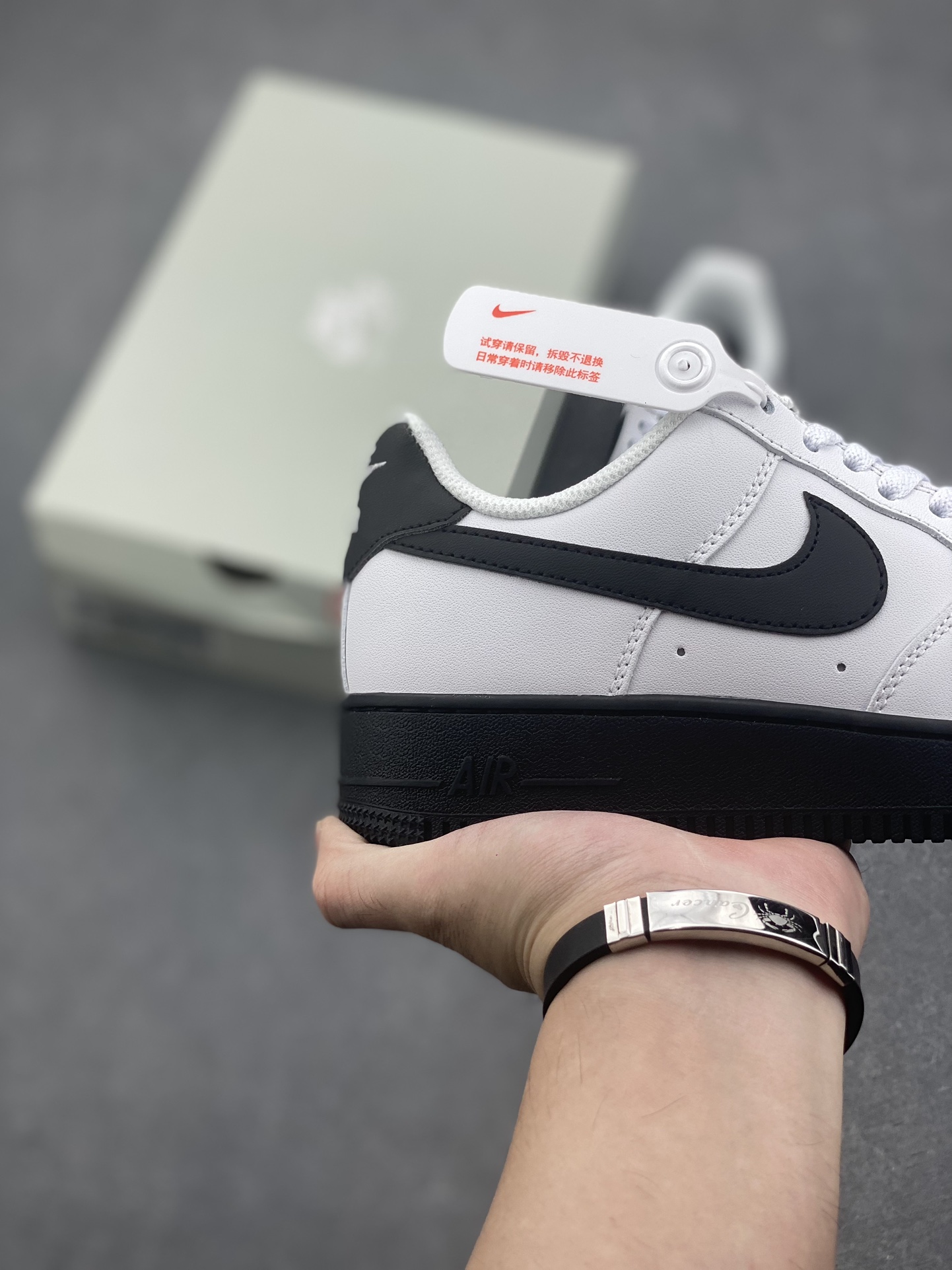Nike Air Force 1 Low University Black Casual Shoes CV7663-101 6 i1728250409 9925 1