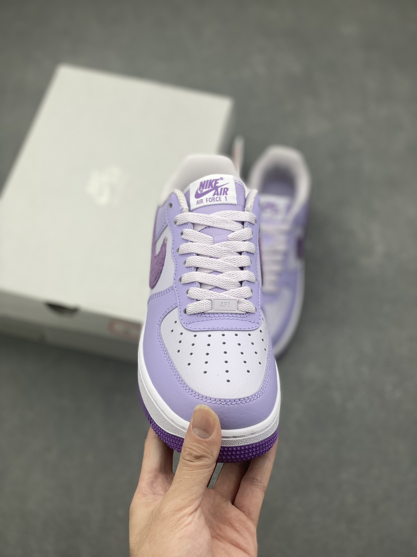 Nike Air Force 1 Low 07 NN White Purple Women's Shoes (HQ3905-500) 3 i1728250764 5045 5