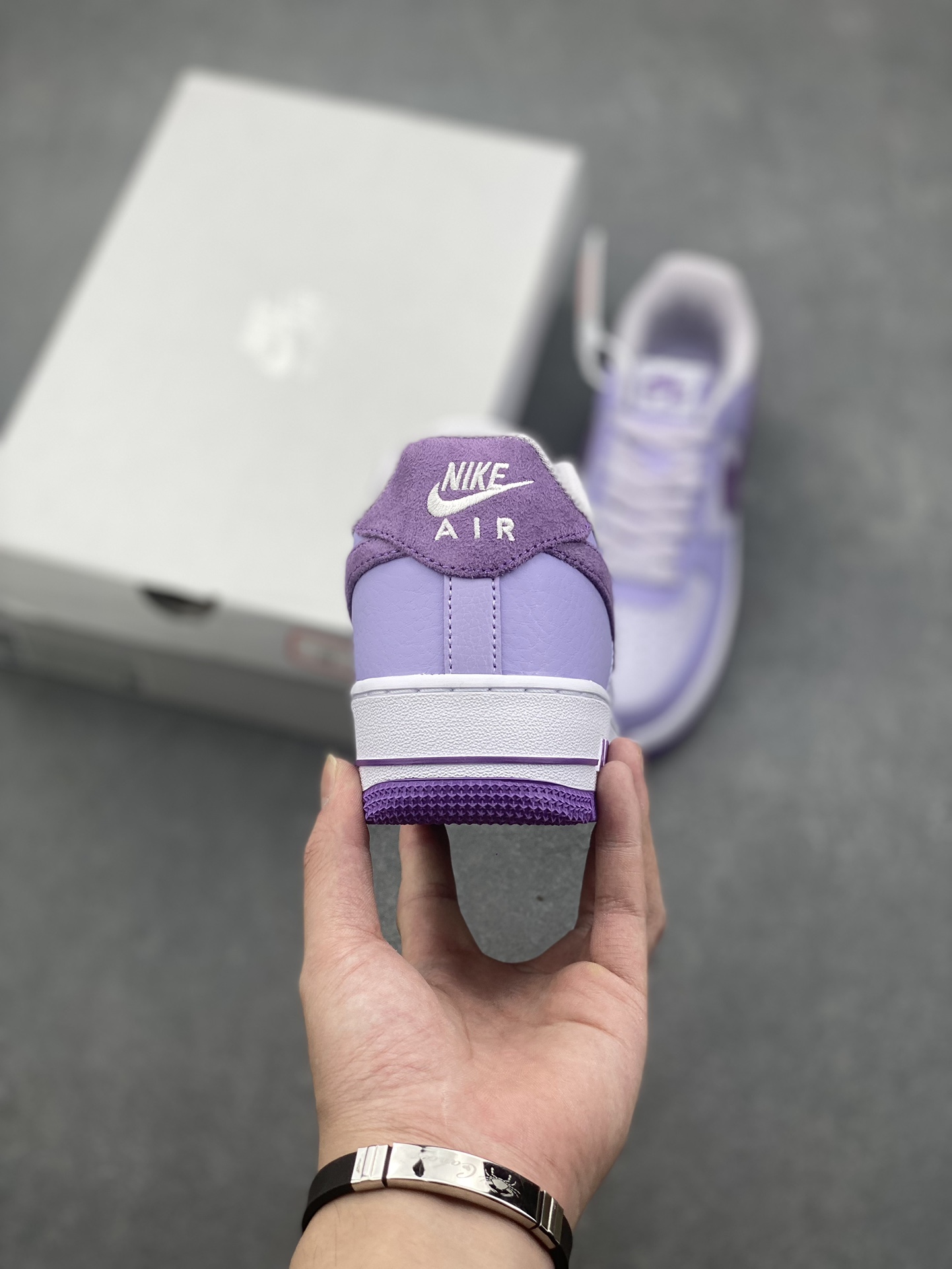 Nike Air Force 1 Low 07 NN White Purple Women's Shoes (HQ3905-500) 5 i1728250764 5851 4