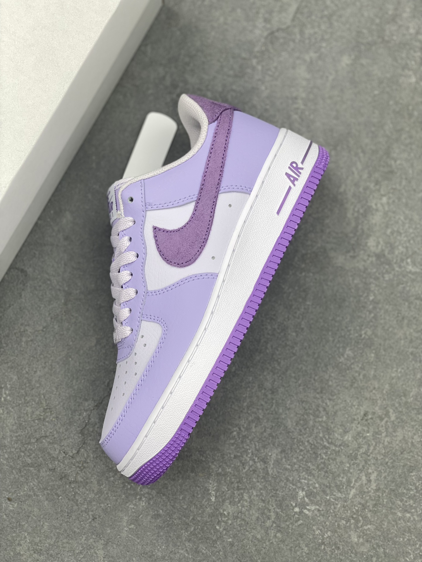 Nike Air Force 1 Low 07 NN White Purple Women's Shoes (HQ3905-500) 8 i1728250764 7629 8
