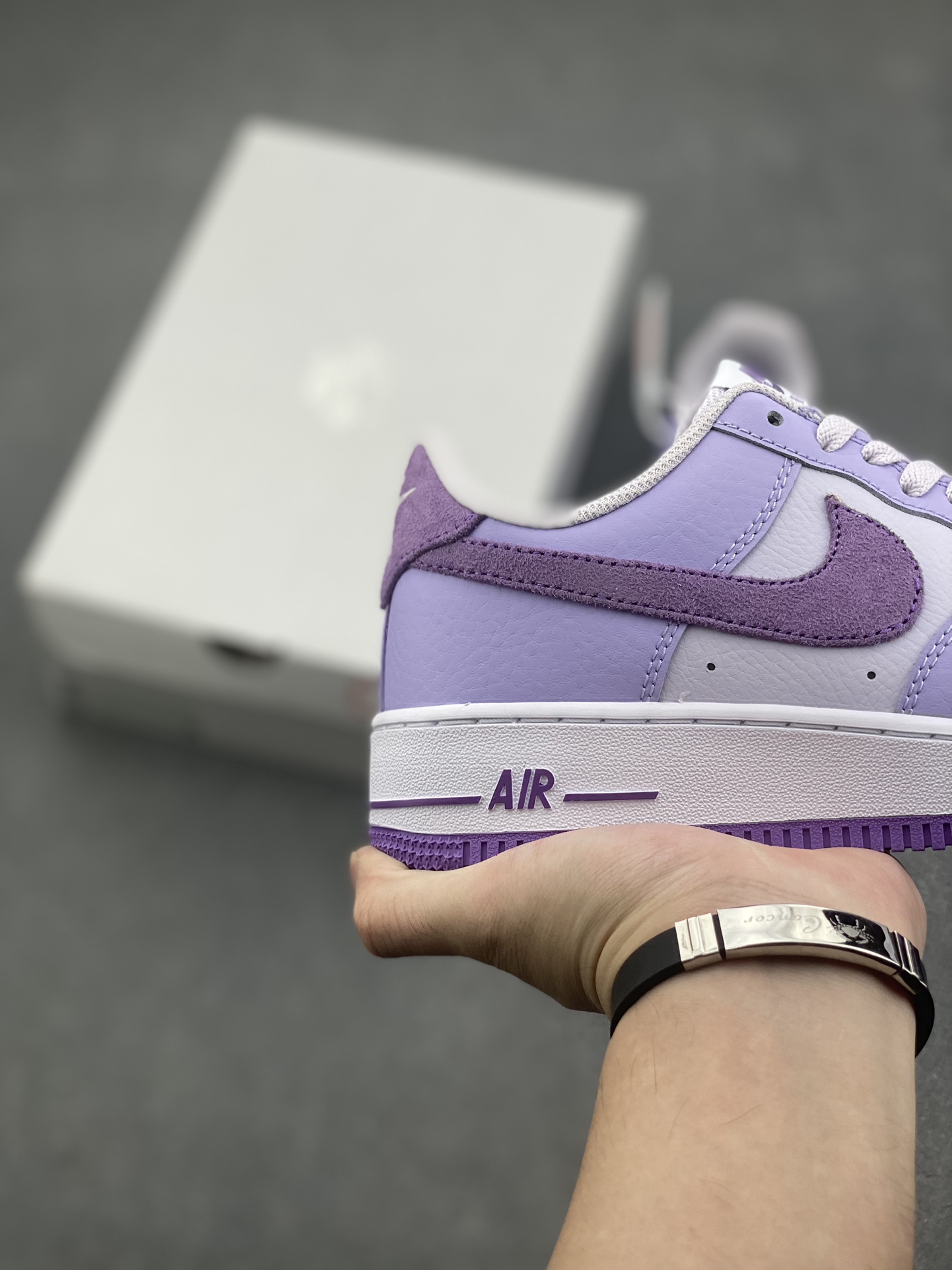 Nike Air Force 1 Low 07 NN White Purple Women's Shoes (HQ3905-500) 6 i1728250764 8166 2