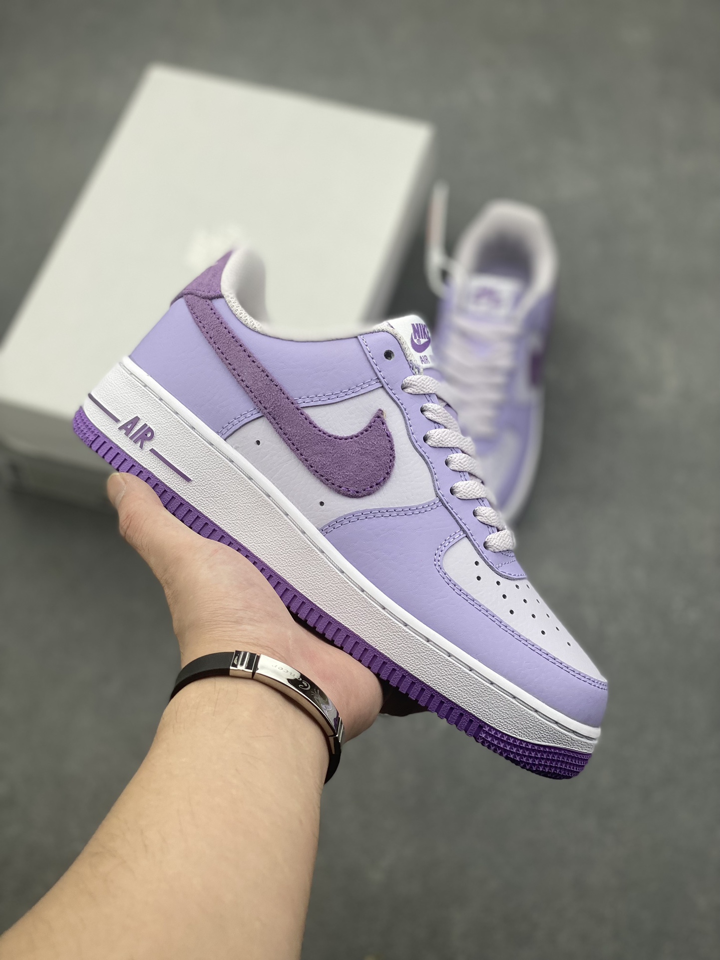 Nike Air Force 1 Low 07 NN White Purple Women's Shoes (HQ3905-500) 2 i1728250764 9095 7