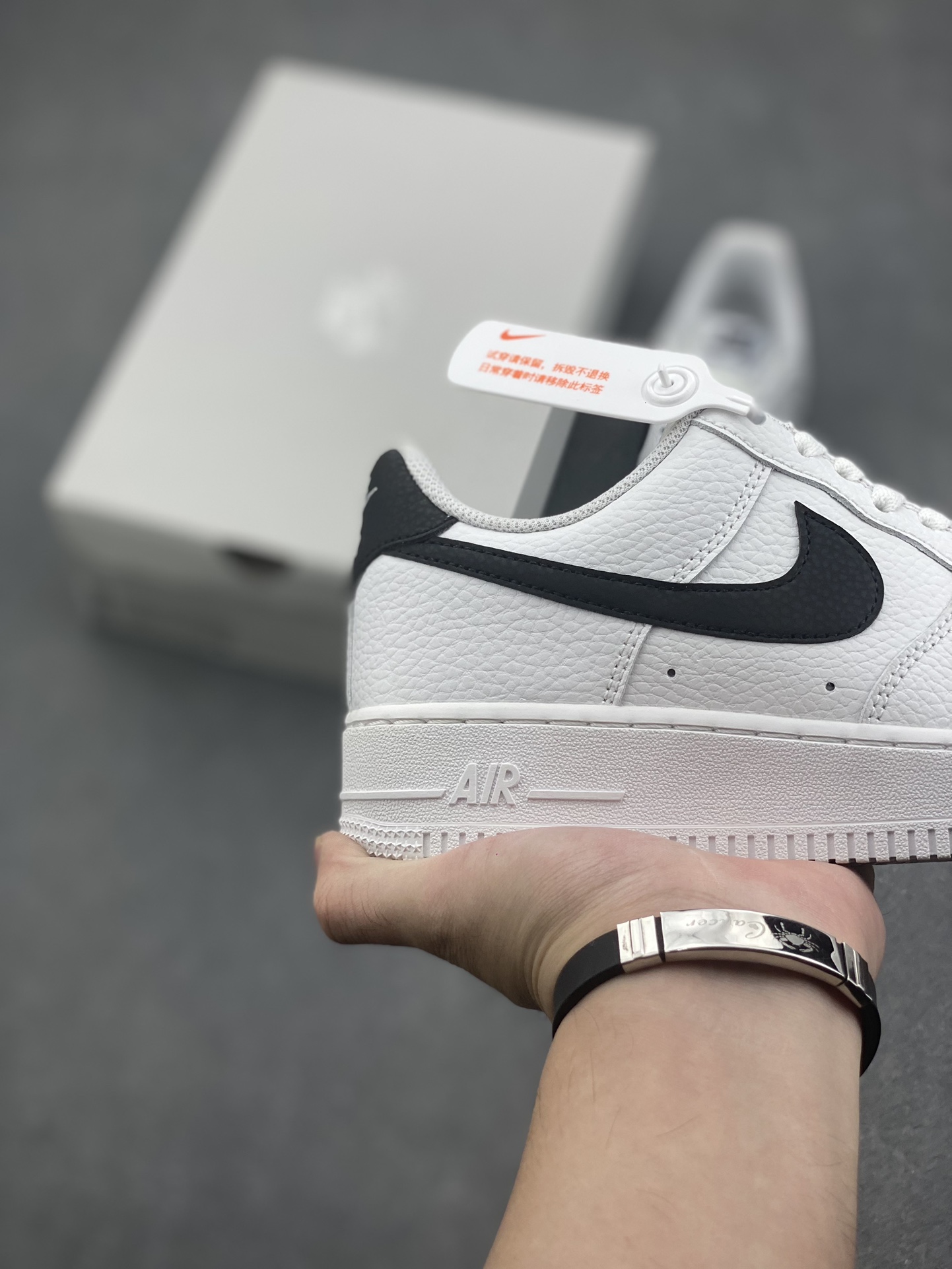 Nike Air Force 1 Low '07 White/Black Leather Sneakers CT2302-100 6 i1728251538 1177 3