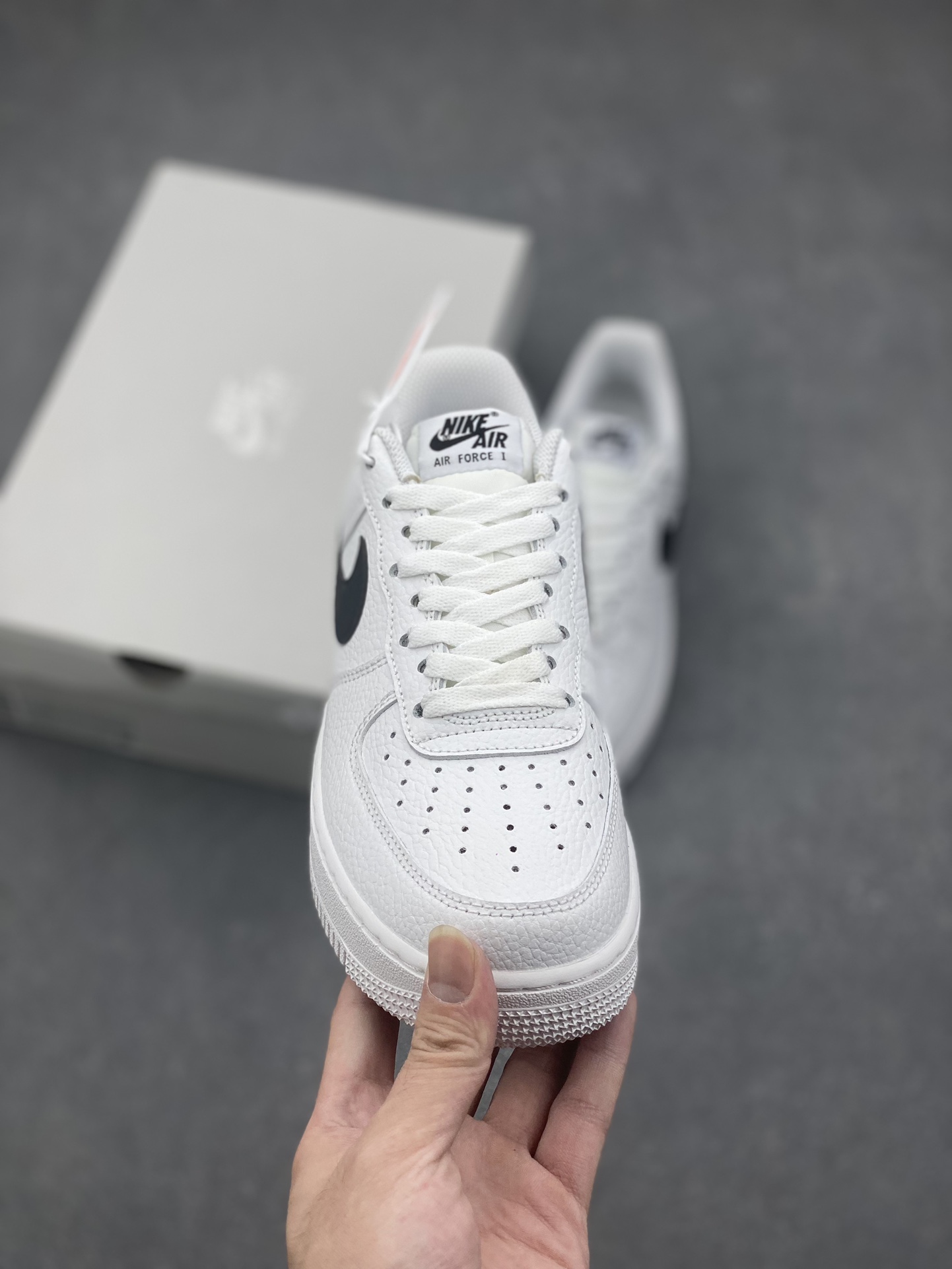 Nike Air Force 1 Low '07 White/Black Leather Sneakers CT2302-100 3 i1728251538 8557 4