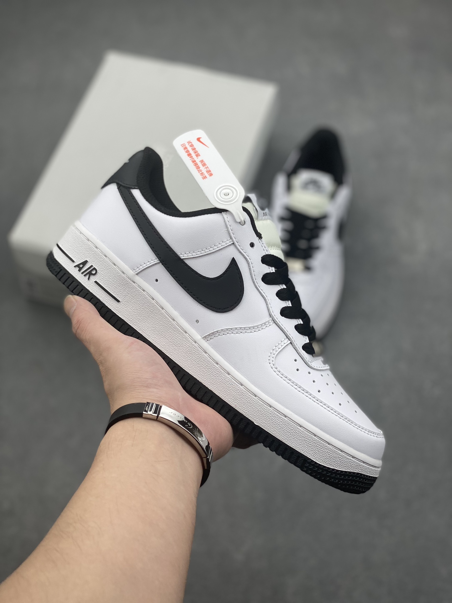 Nike Air Force 1 Low '07 White Black Casual Sneakers DH7561-102 2 i1728251687 2384 0