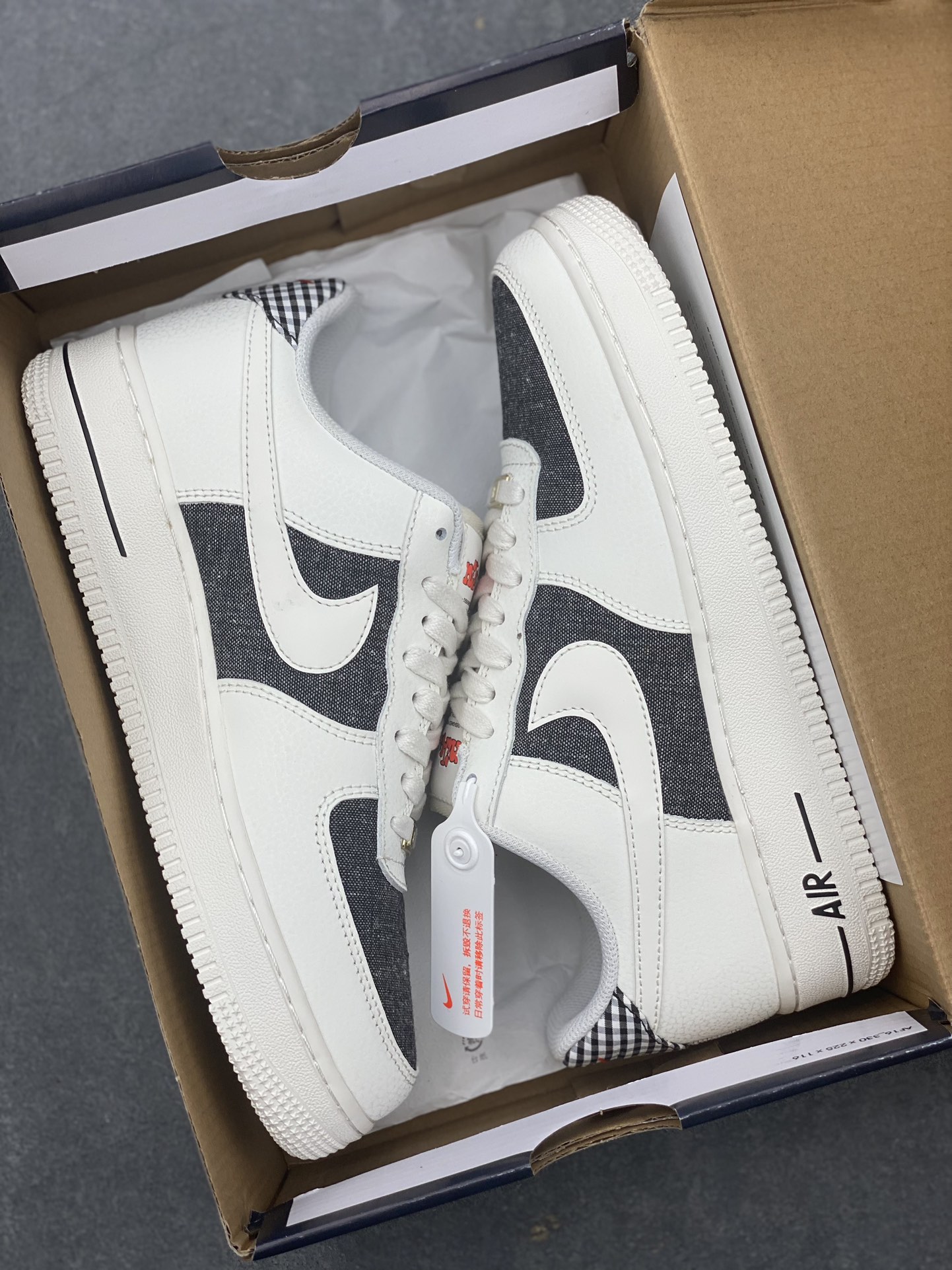 Nike Air Force 1 Low '07 White/Black Casual Shoes FJ4021-133 10 i1728251942 7228 8