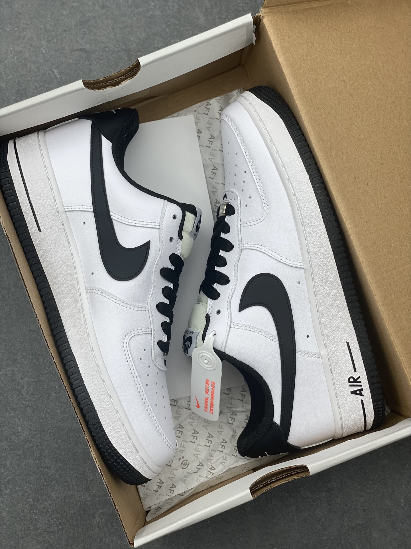 Nike Air Force 1 Low '07 White Black Casual Sneakers DH7561-102 10 i1728252025 371 3