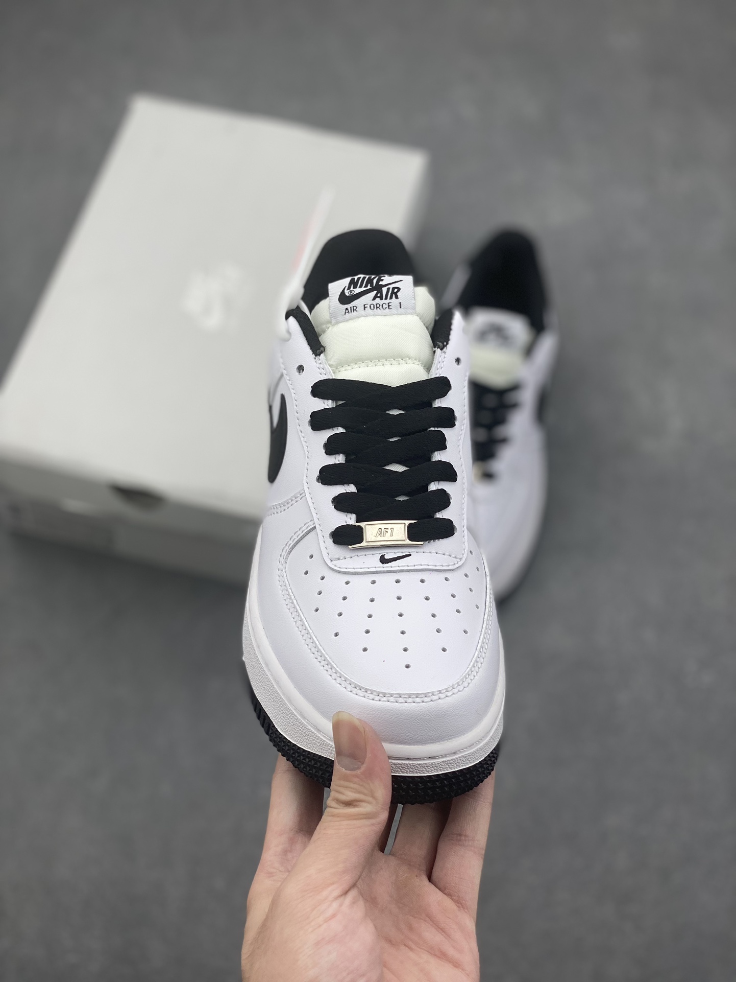Nike Air Force 1 Low '07 White Black Casual Sneakers DH7561-102 3 i1728252025 75 4