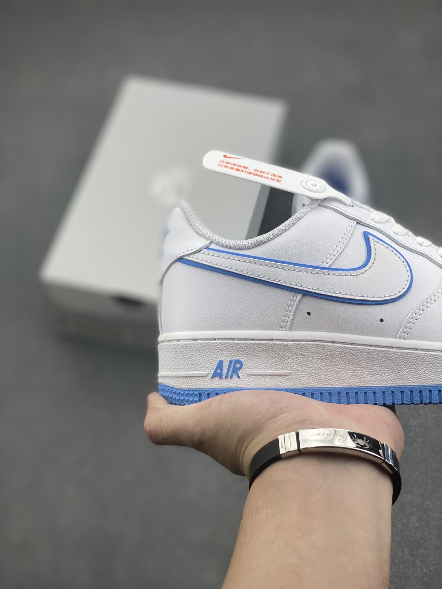 Nike Air Force 1 '07 Low White/Blue Casual Sneakers - Versatile & Stylish 6 i1728252218 9189 2