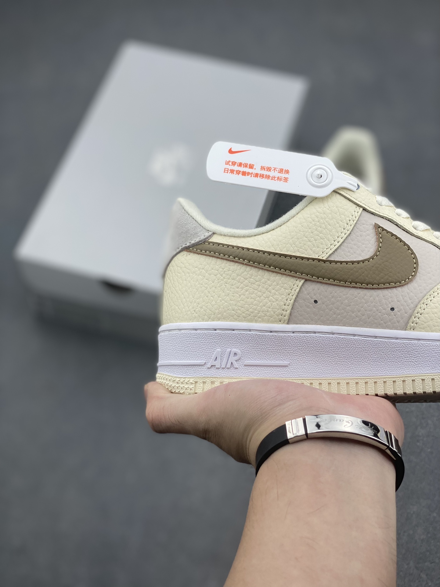 Nike Air Force 1 '07 Low Casual Shoes FB8483-100 - Beige/Brown 6 i1728252347 5673 5