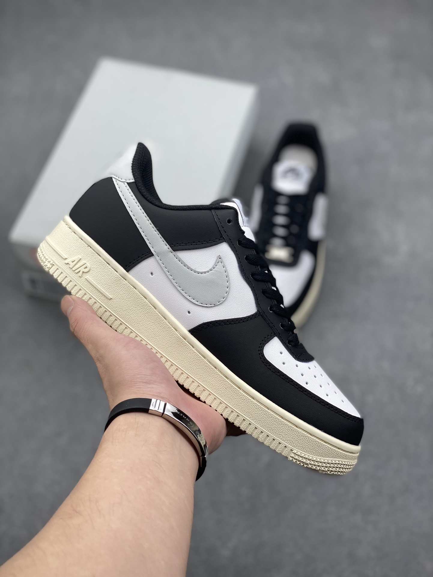 Nike Air Force 1 Low White Black Grey Casual Sneakers FQ6848-101 2 i1728423364 6499 1