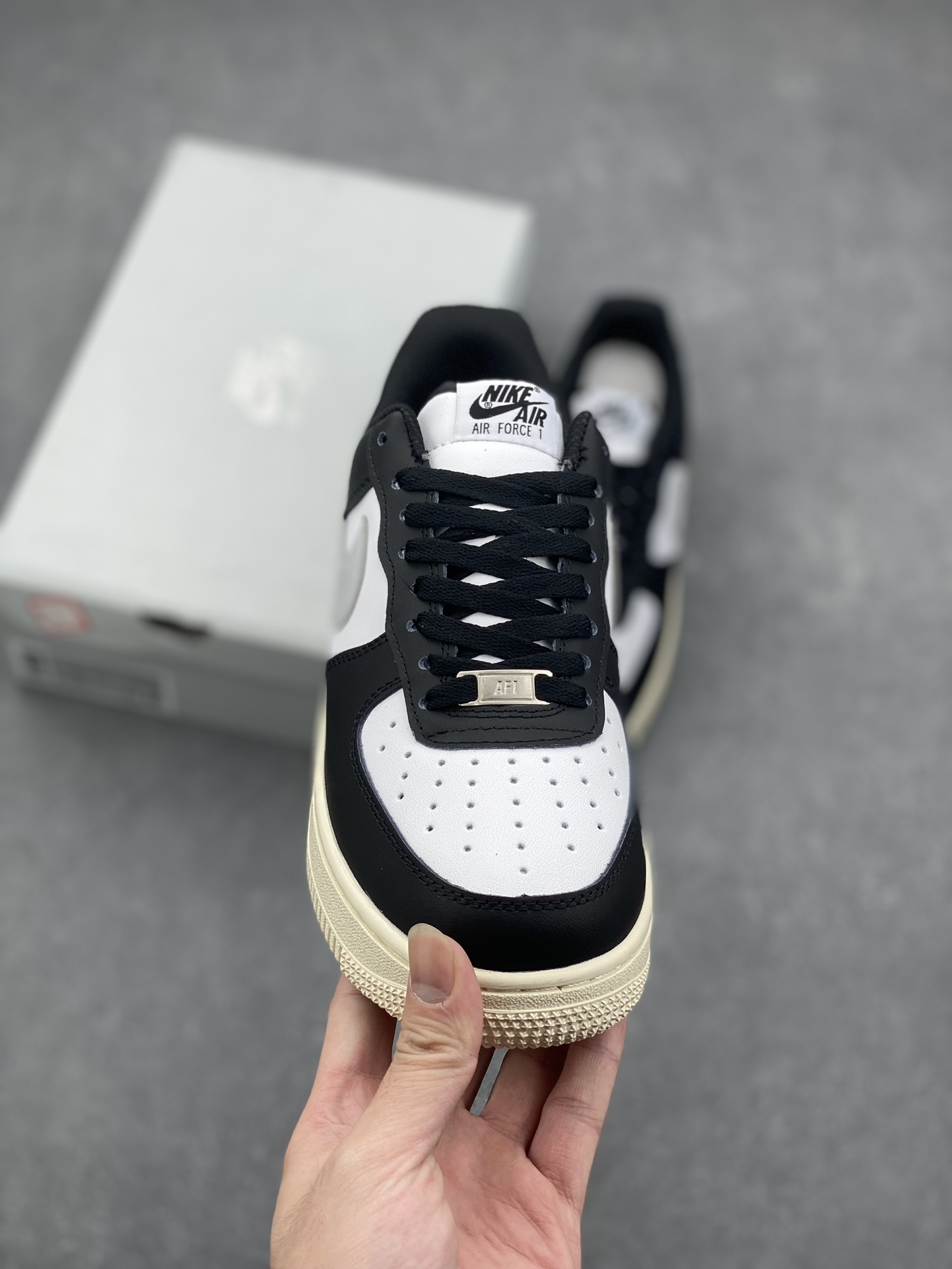 Nike Air Force 1 Low White Black Grey Casual Sneakers FQ6848-101 3 i1728423364 6580 4