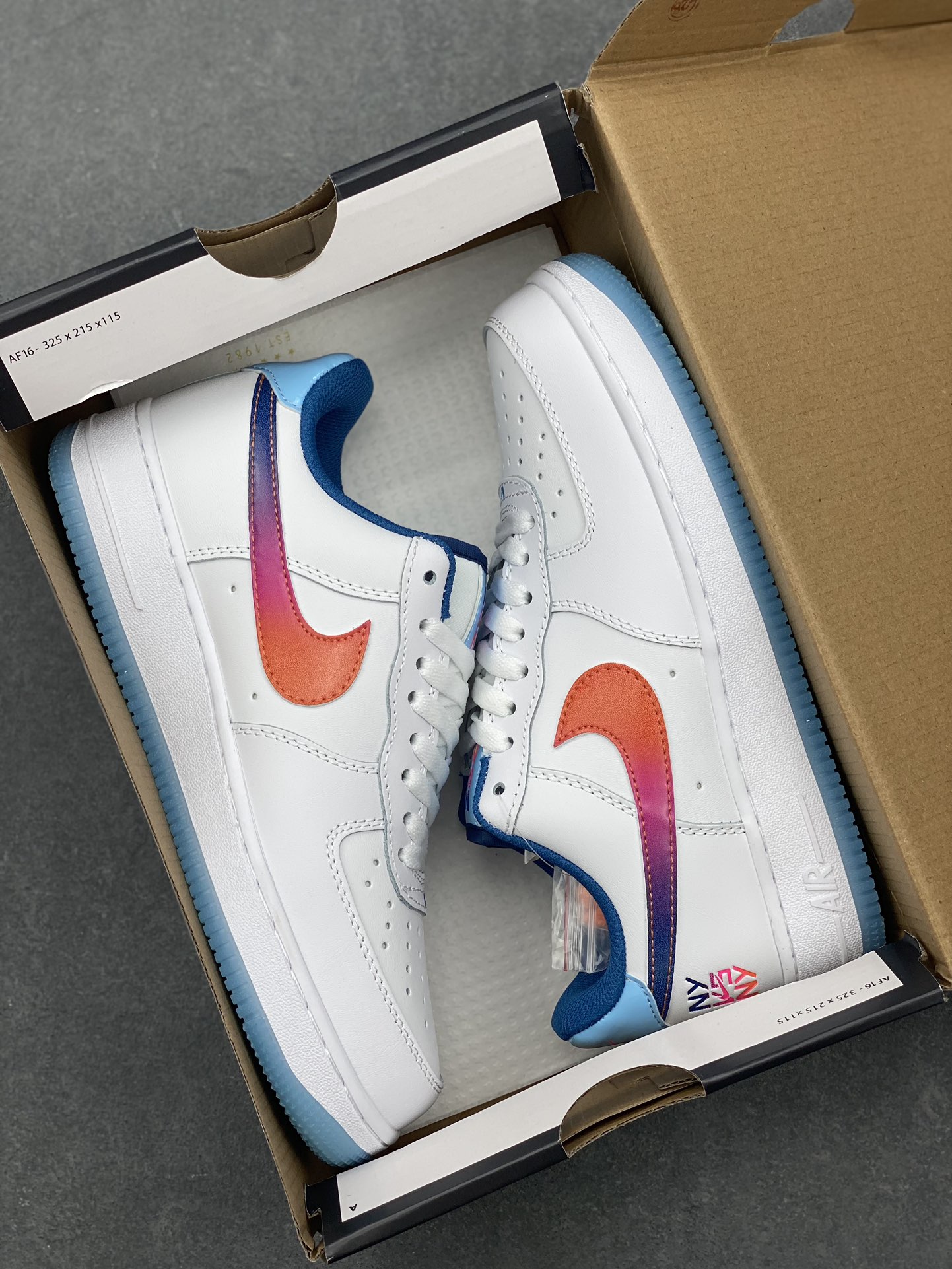 Nike Air Force 1 '07 Low White/Multi HF4833-100 Sneakers 10 i1728597208 3920 7