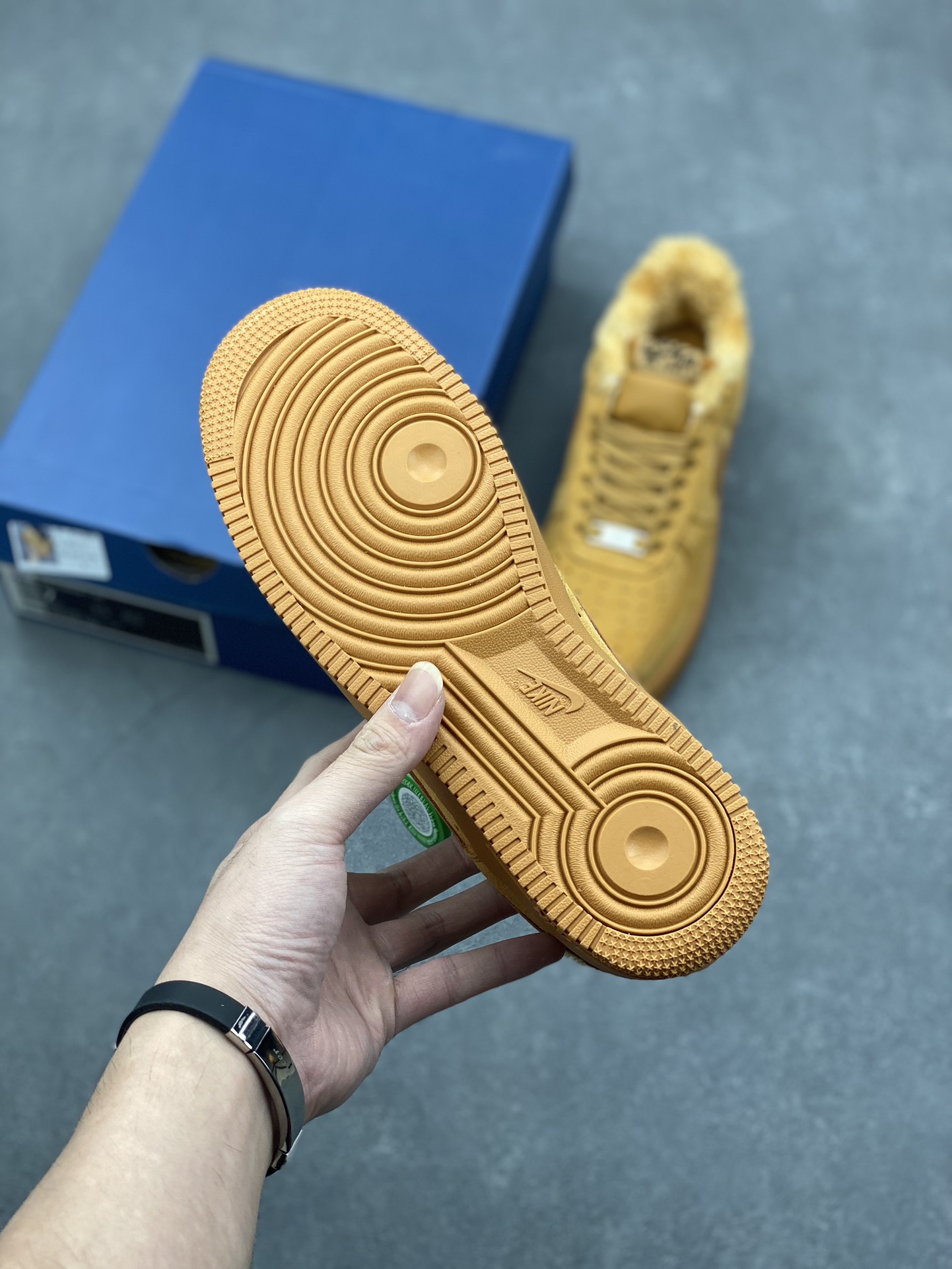 Nike Air Force 1 '07 Low Wheat Gold Casual Shoes - All-Day Comfort 7 i1728597692 4734 0