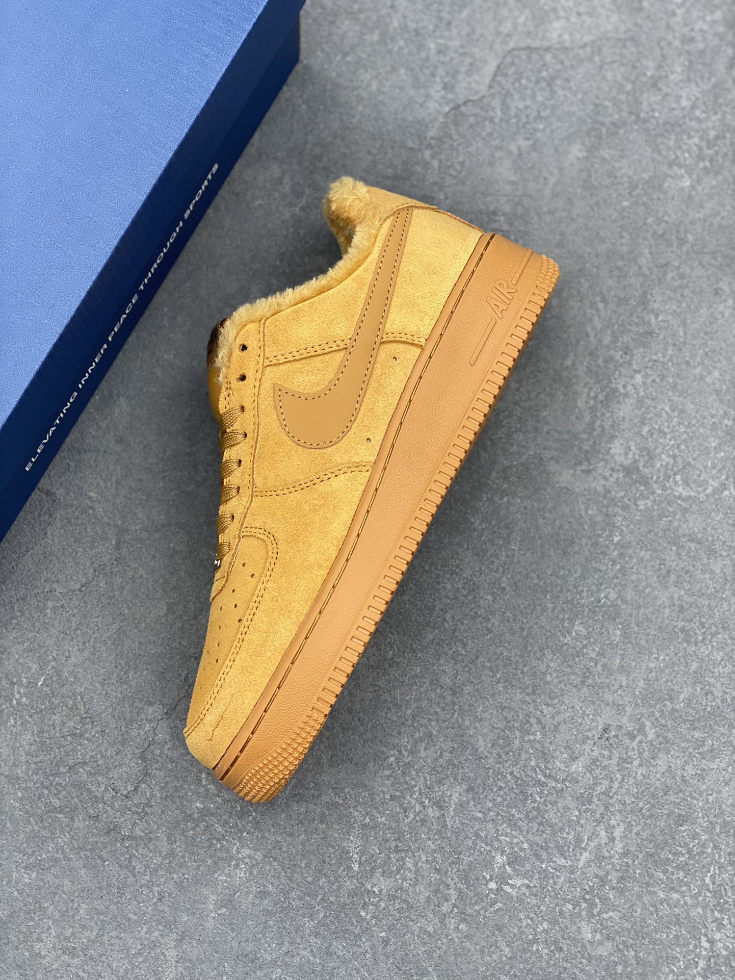 Nike Air Force 1 '07 Low Wheat Gold Casual Shoes - All-Day Comfort 8 i1728597702 9117 0