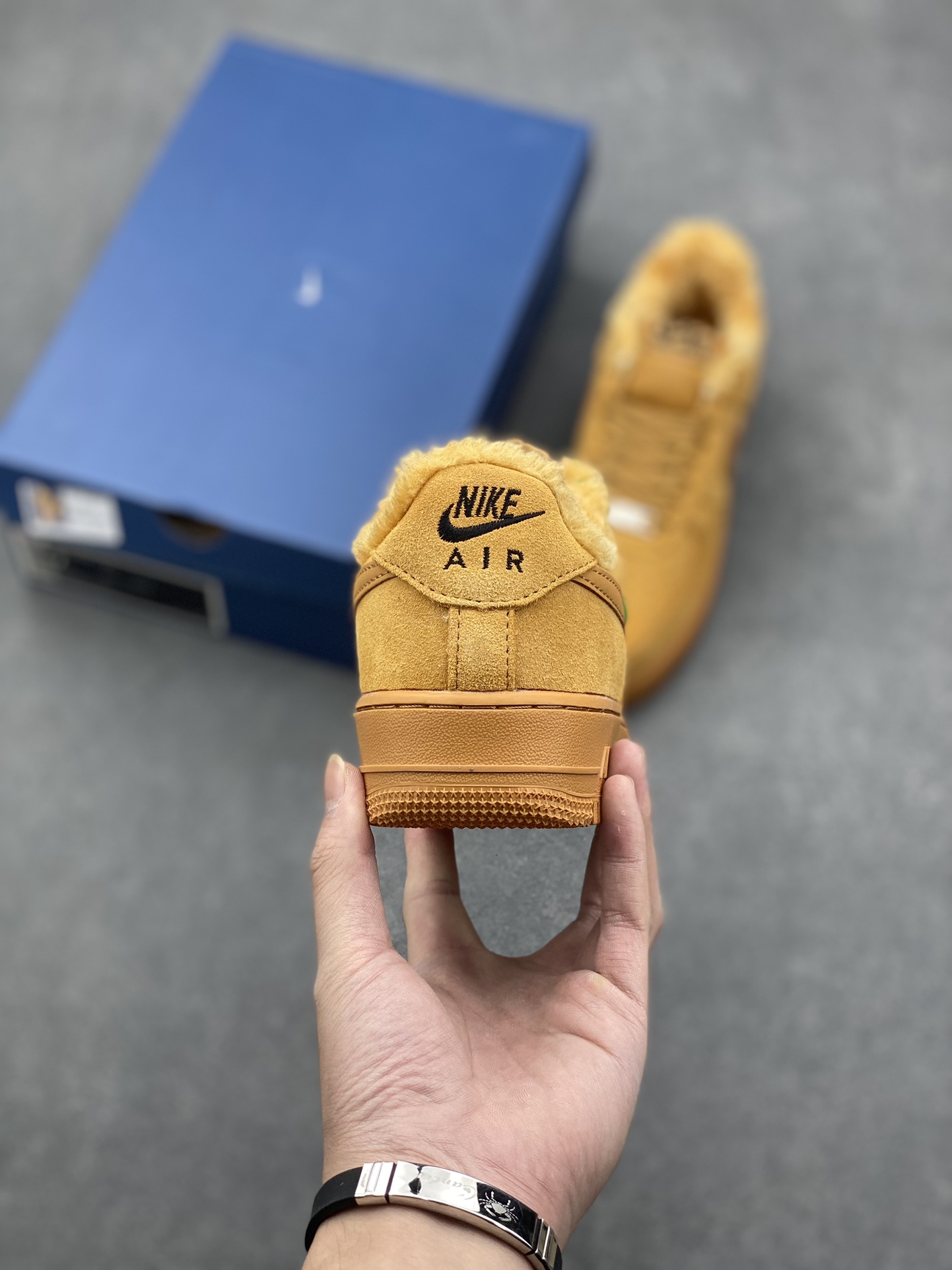 Nike Air Force 1 '07 Low Wheat Gold Casual Shoes - All-Day Comfort 5 i1728597702 9470 0