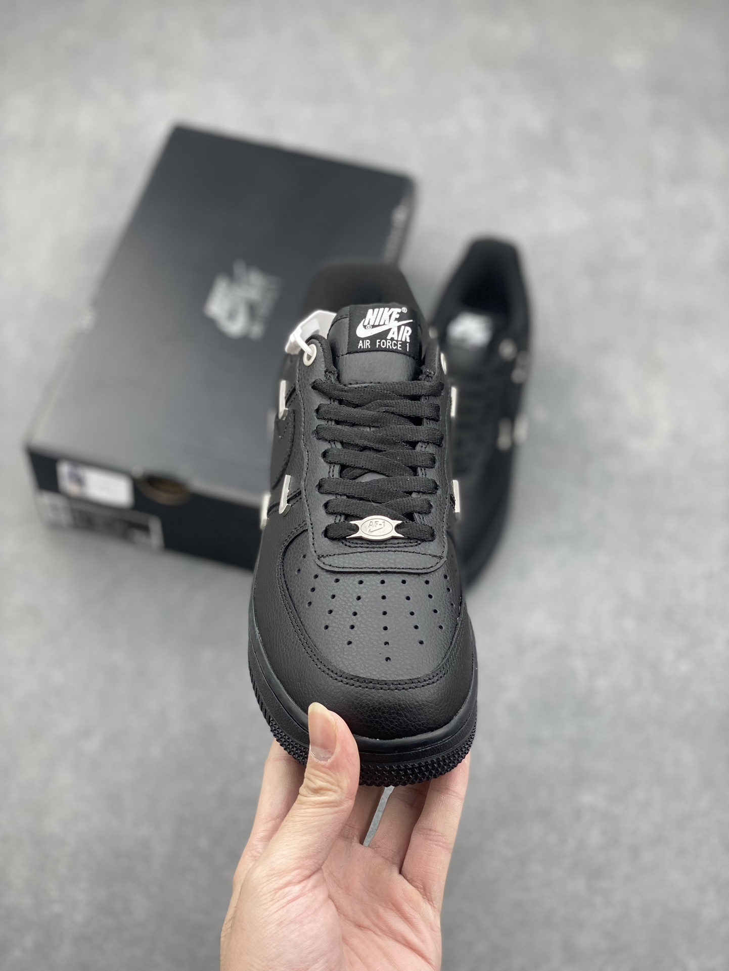 Nike Air Force 1'07 Black Casual Sneakers - Iconic Style & Comfort 3 i1728597759 4362 3