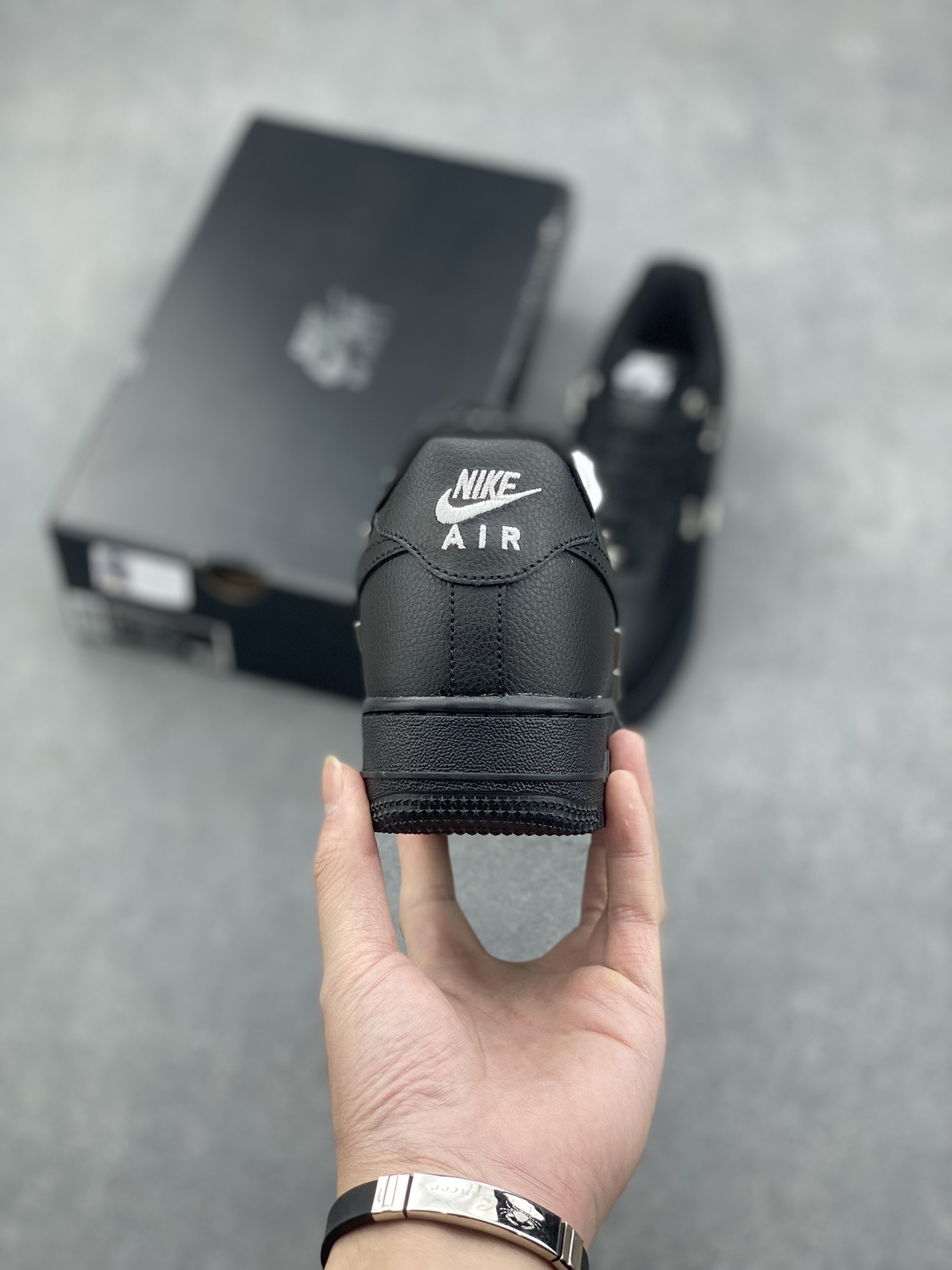 Nike Air Force 1'07 Black Casual Sneakers - Iconic Style & Comfort 5 i1728597760 4662 8