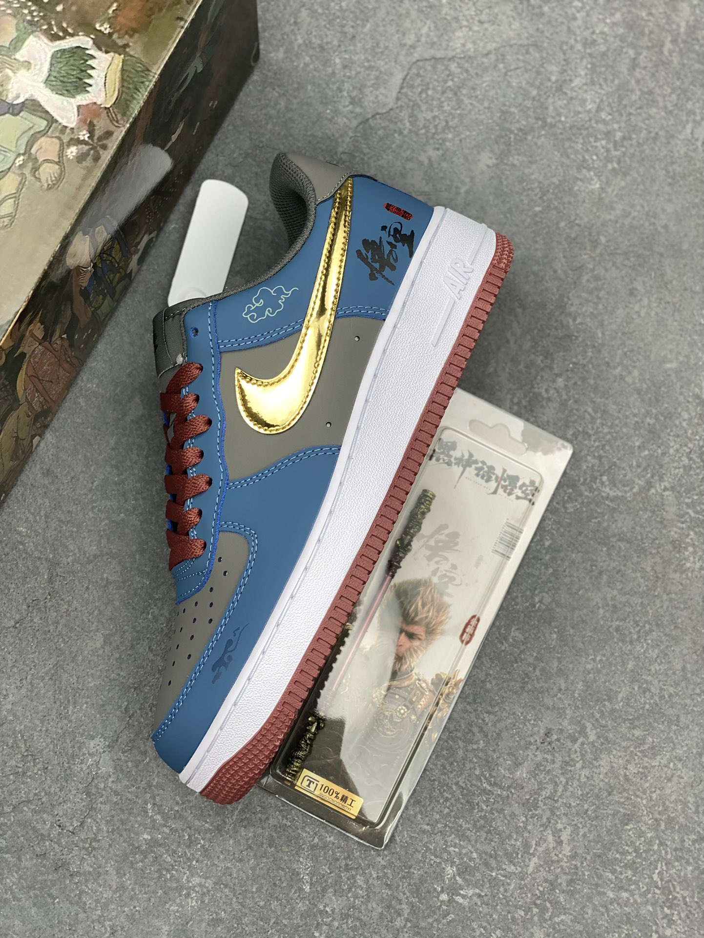 Nike Air Force 1 '07 Low 'Sun Wukong' Casual Sneakers CW2288-111 8 i1728670855 7351 6
