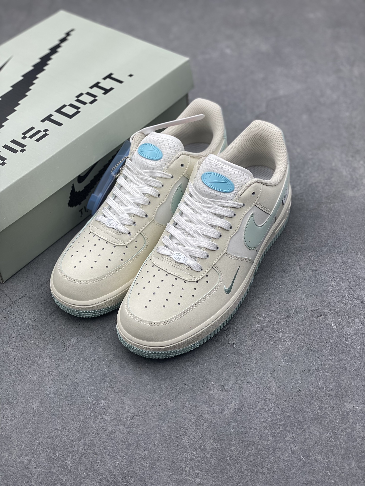 Nike Air Force 1 '07 Low Floating Ice FB1839-211 Women's Casual Shoes 9 i1728670950 8803 0