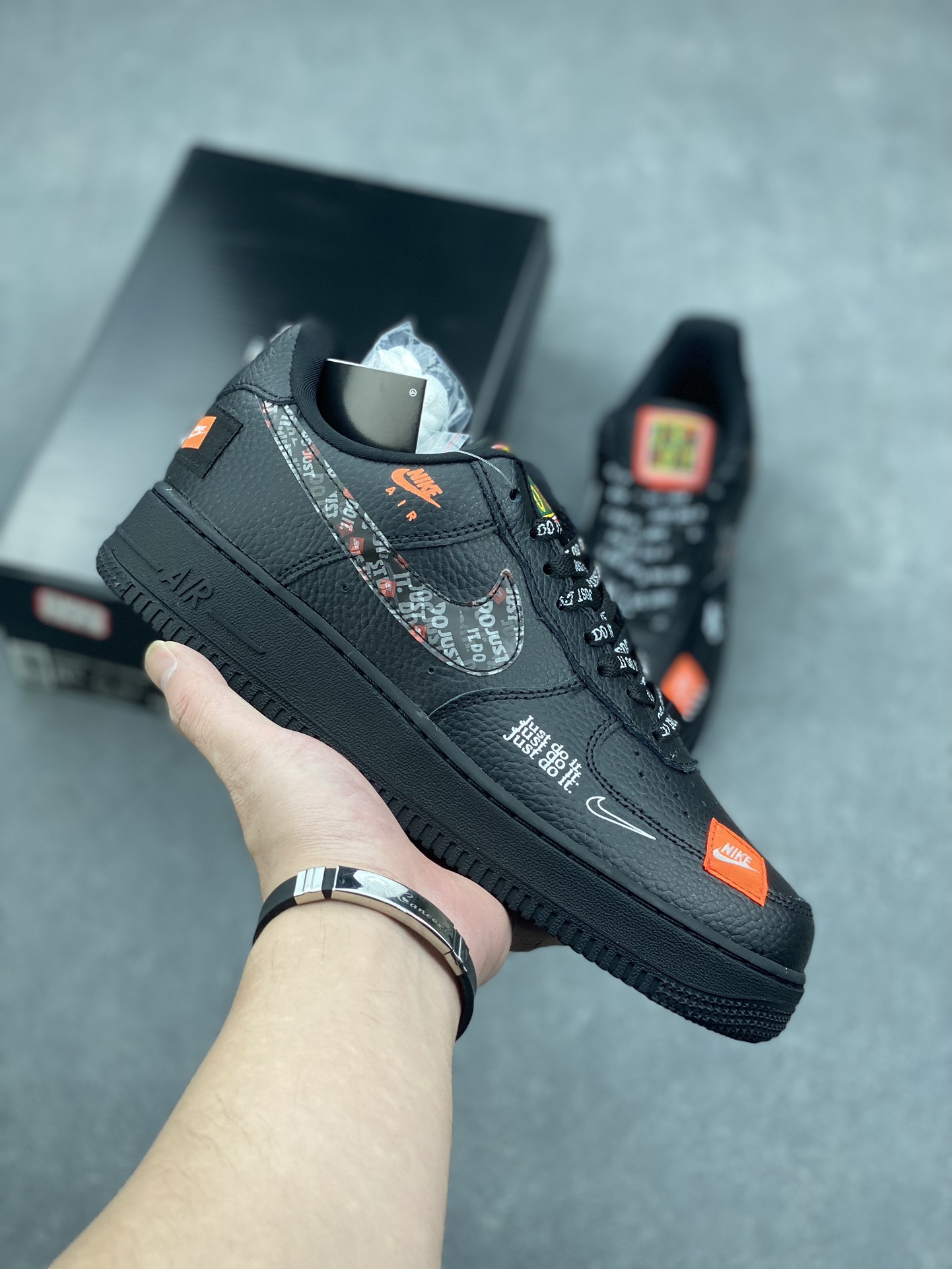 Nike Air Force 1 Low 'Just Do It' Black,CU9225-001, Men's Sneakers 2 i1728671228 6169 0