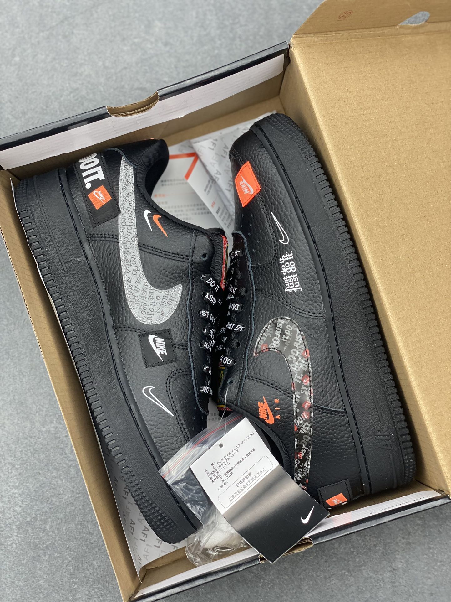 Nike Air Force 1 Low 'Just Do It' Black,CU9225-001, Men's Sneakers 10 i1728671229 5655 7