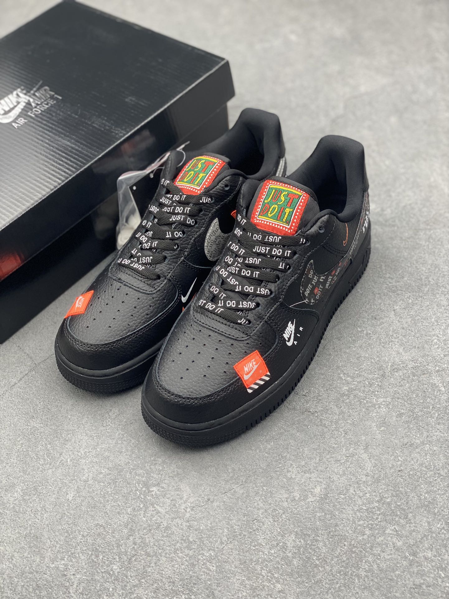 Nike Air Force 1 Low 'Just Do It' Black,CU9225-001, Men's Sneakers 9 i1728671230 7424 8
