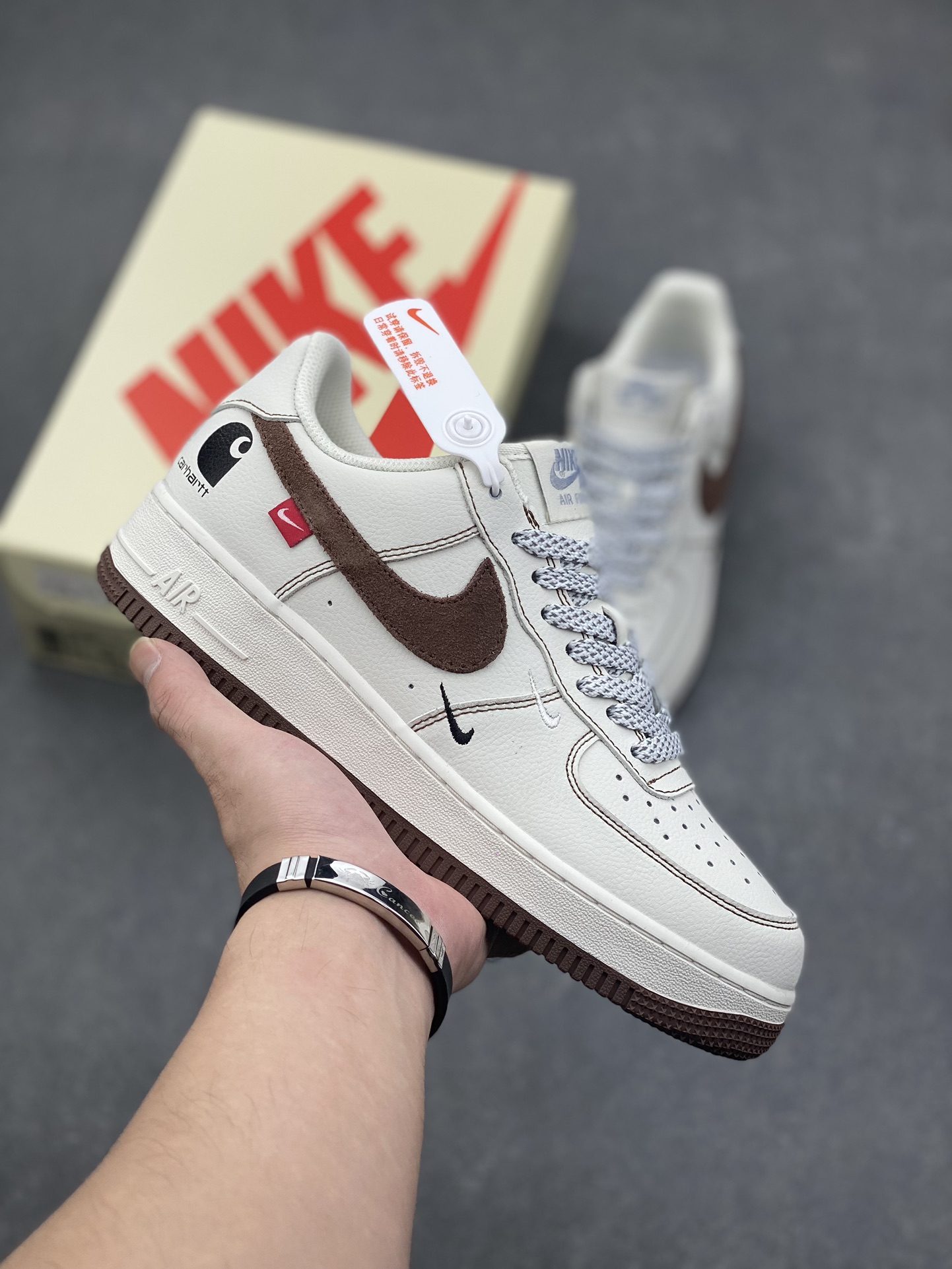 NK Air Force 1 Carhartt WIP Sneakers: Original Quality, Comfortable Fit 2 i1728762270 6391 2