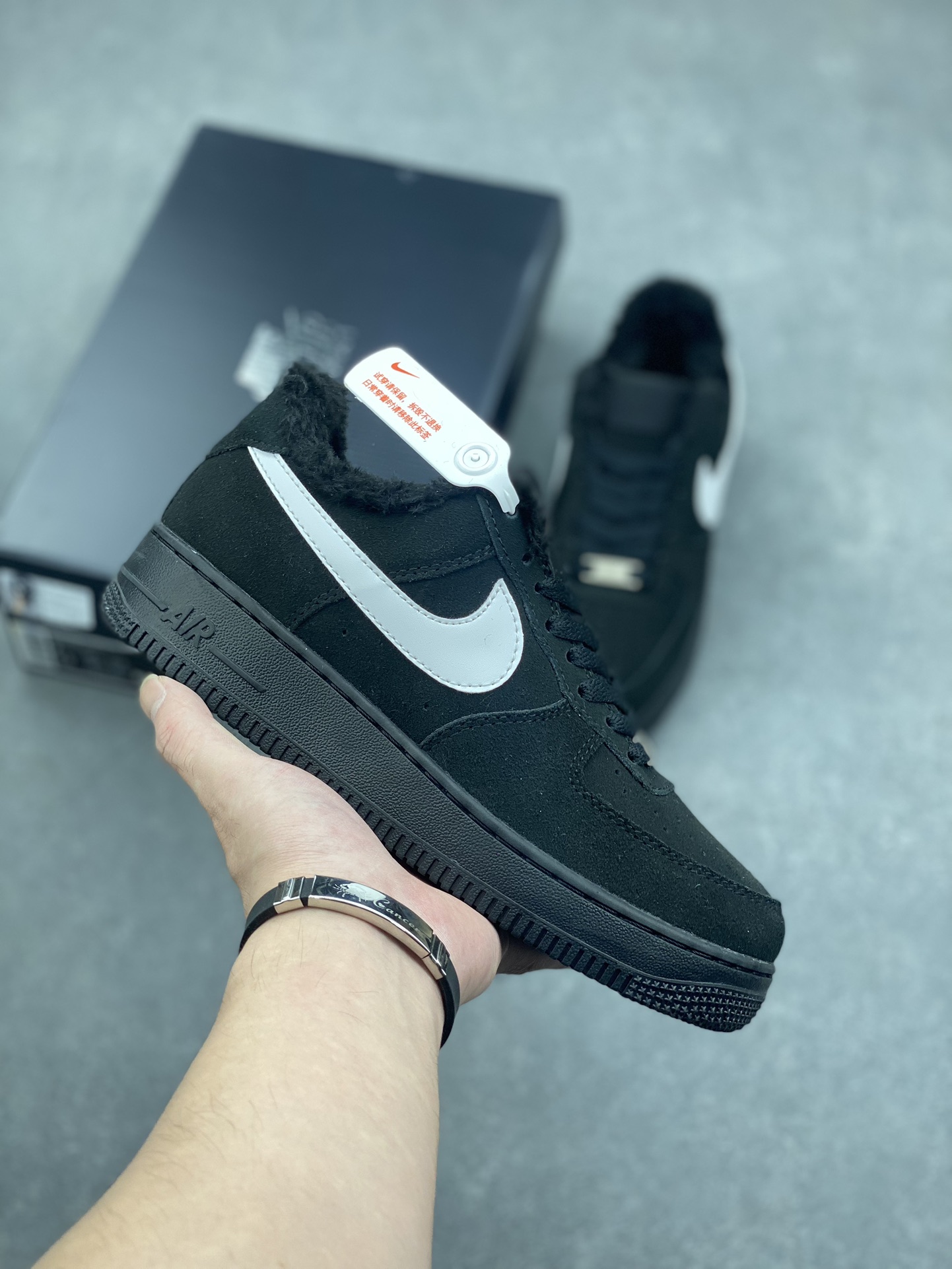 Nike X Ambush Air Force 1 Low Black DV3464-001 Leather Structure Sneakers 2 i1728762426 3298 4